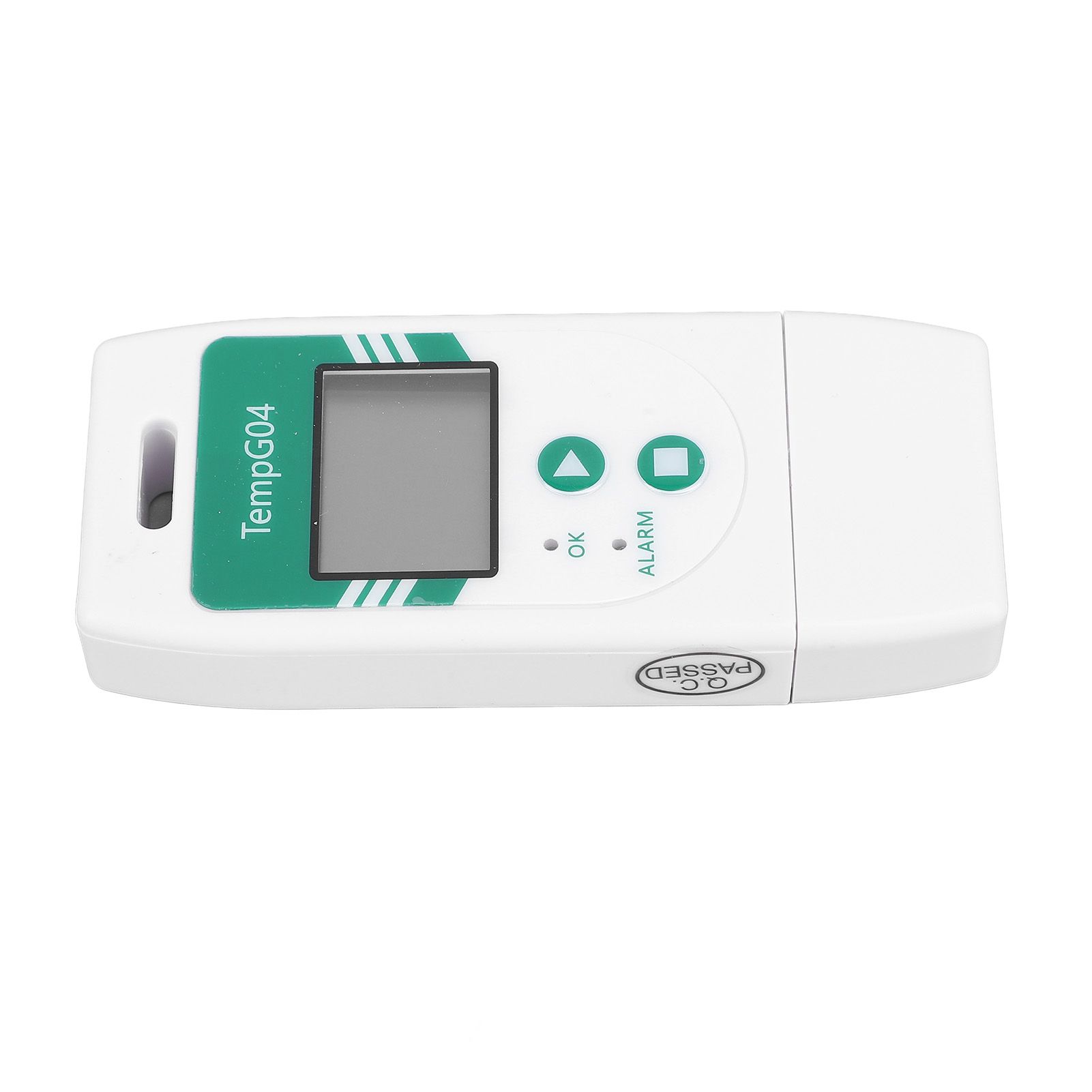 USB Temperature Data Logger Recorder with PDF CSV Reports 32000 Points High view 4