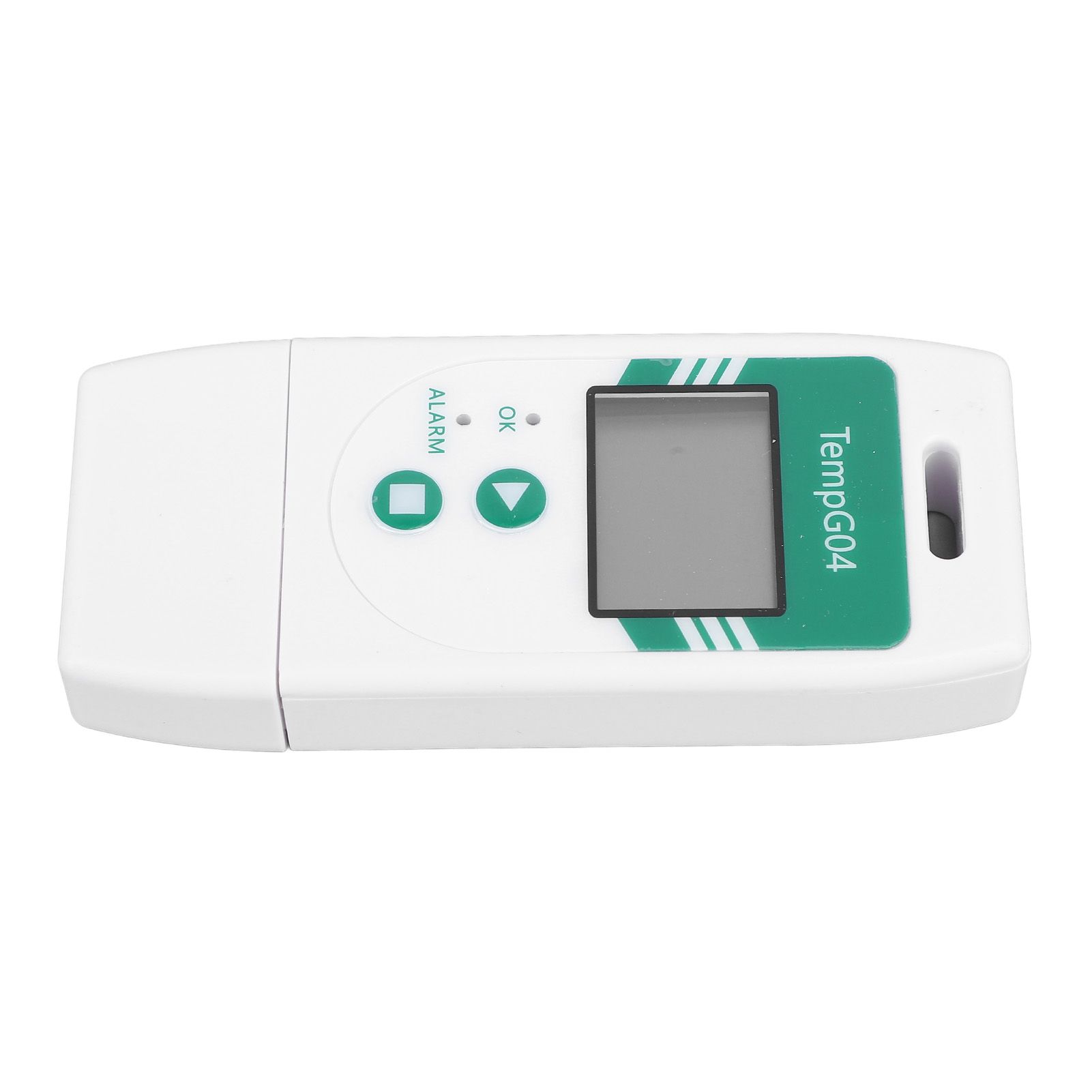 USB Temperature Data Logger Recorder with PDF CSV Reports 32000 Points High view 8