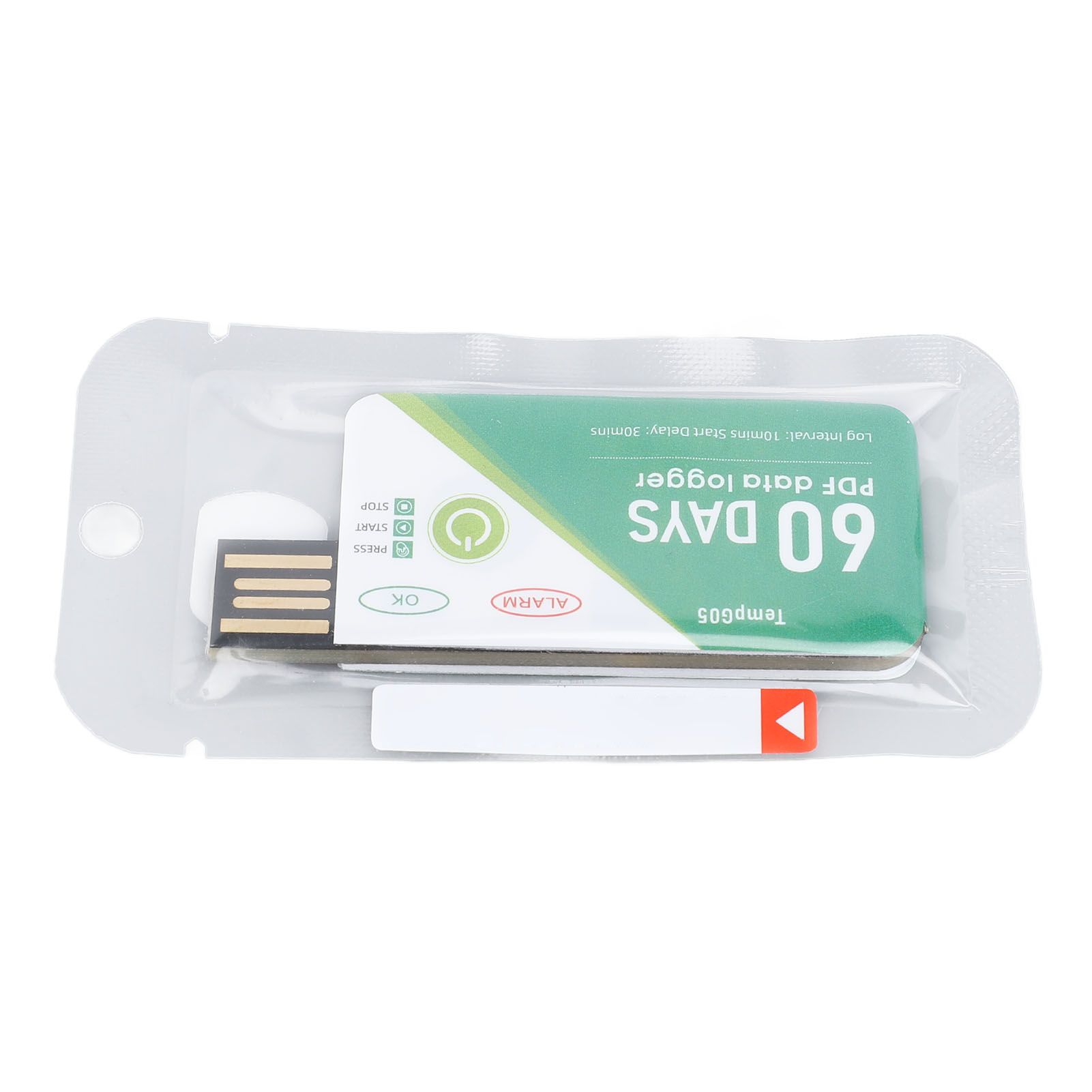 60 Days USB Temperature Data Logger Recorder IP67 Water Resistant Disposable view 6