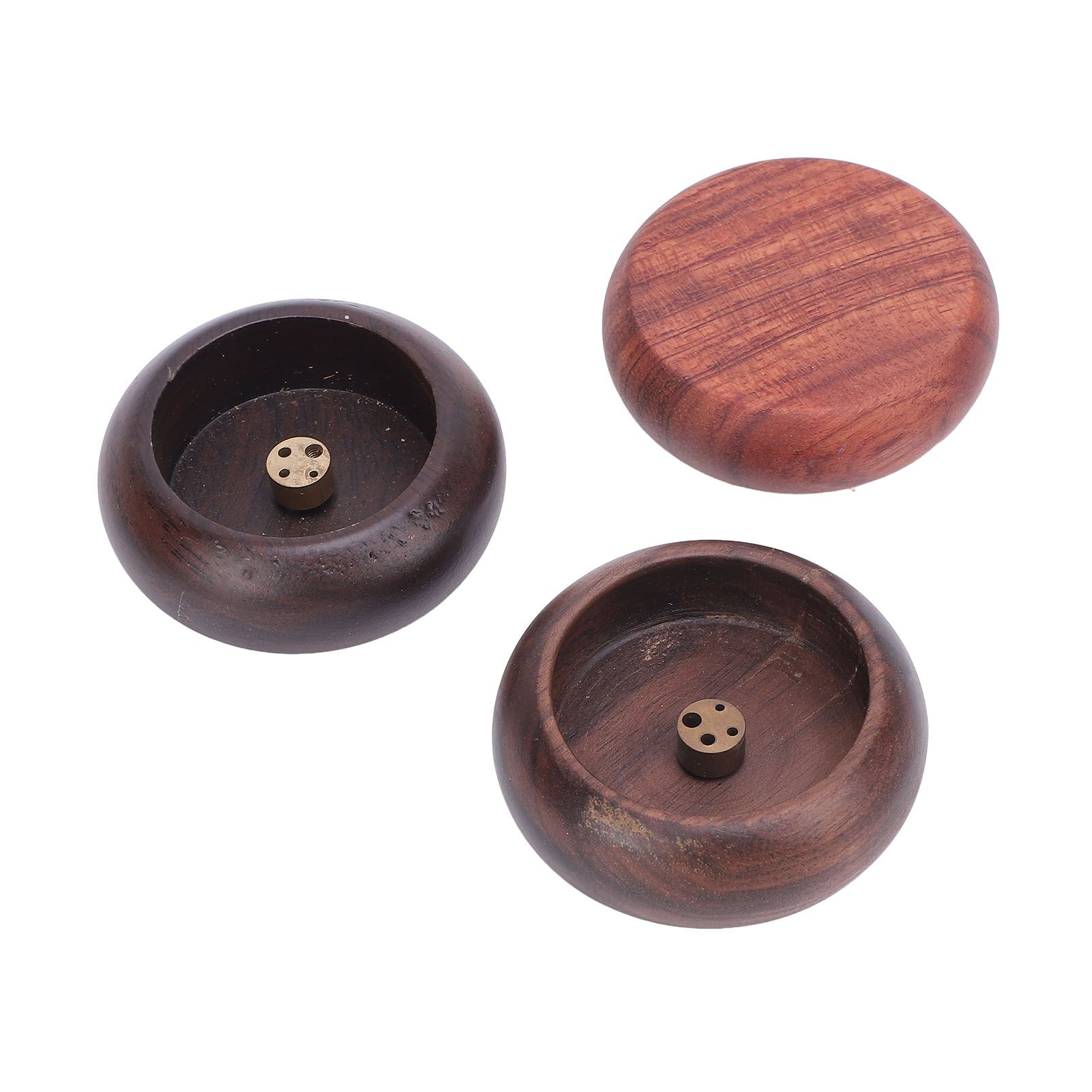 3pcs Incense Holder Walnut Rosewood Ebony Solid Wood Vintage Incense Stick view 4