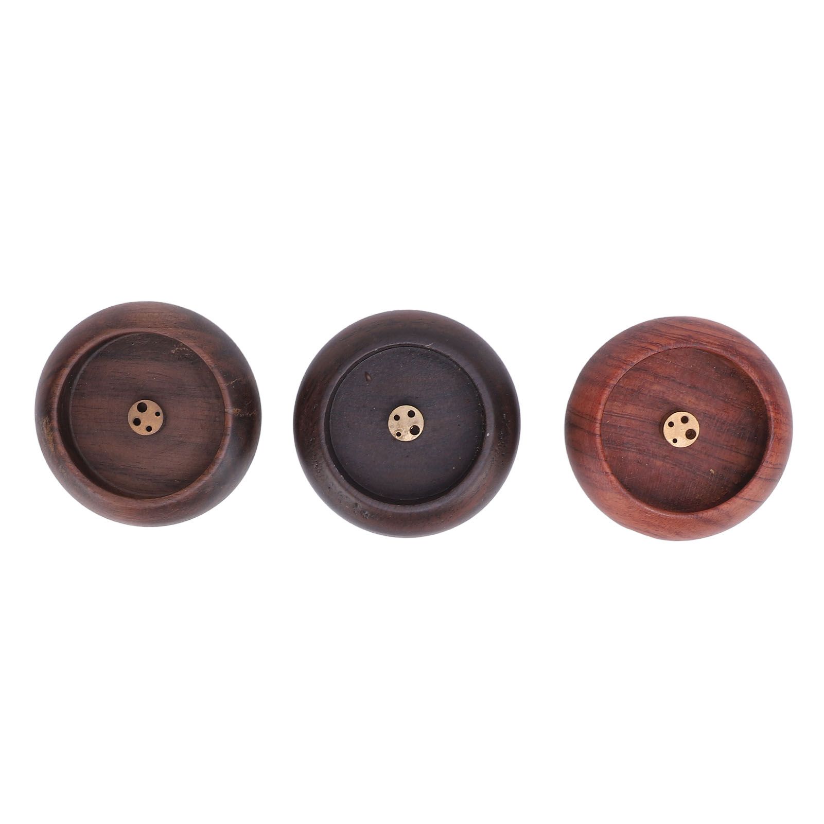 3pcs Incense Holder Walnut Rosewood Ebony Solid Wood Vintage Incense Stick view 12