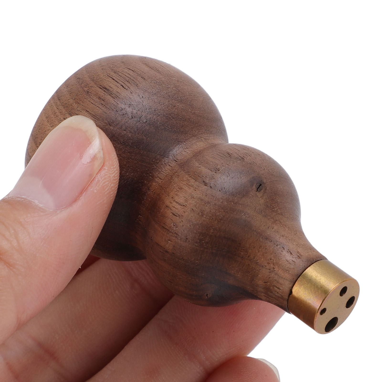 4Pcs Wooden Incense Holder for Sticks Gourd Shape Retro Solid Wood Decor Supplies view 2