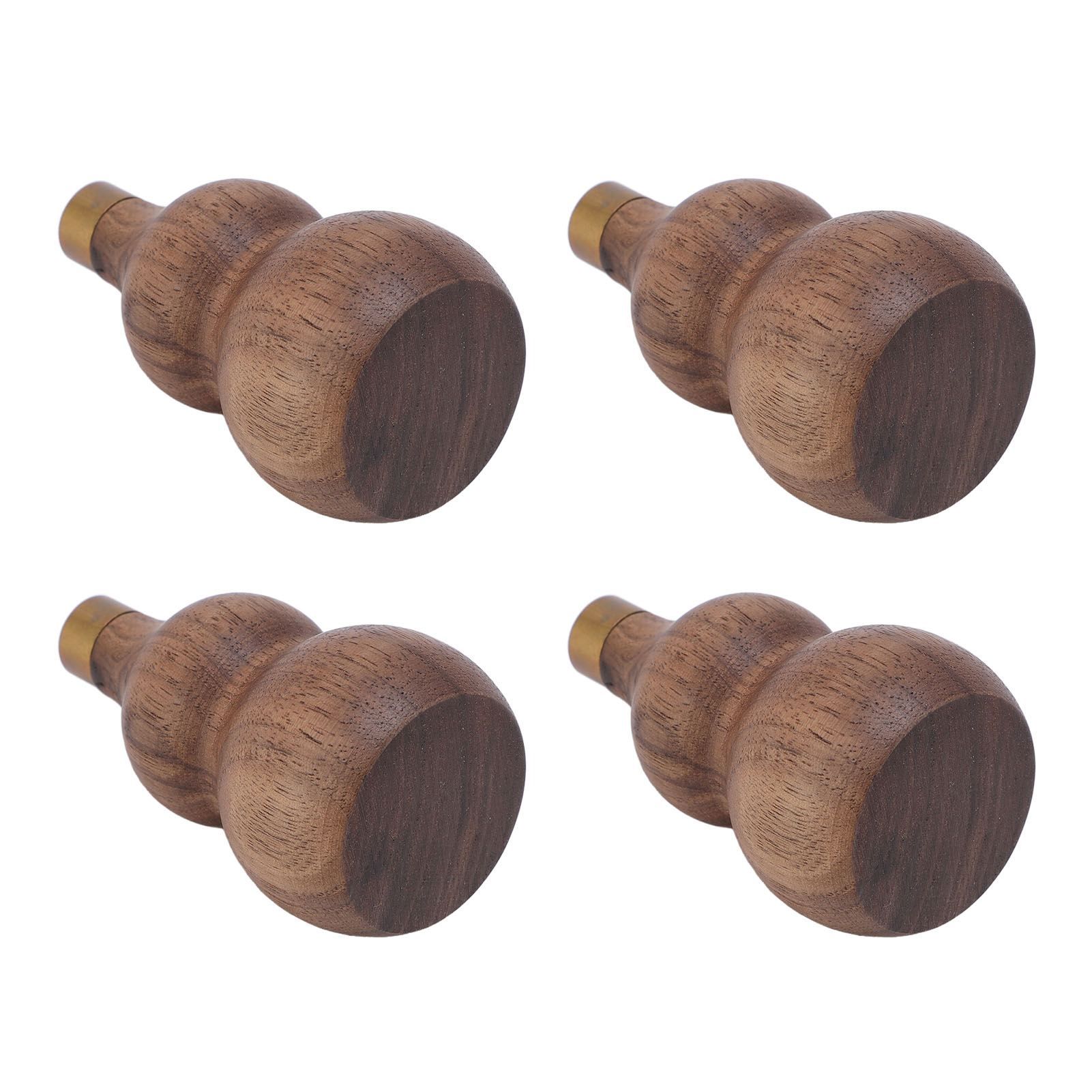 4Pcs Wooden Incense Holder for Sticks Gourd Shape Retro Solid Wood Decor Supplies view 6