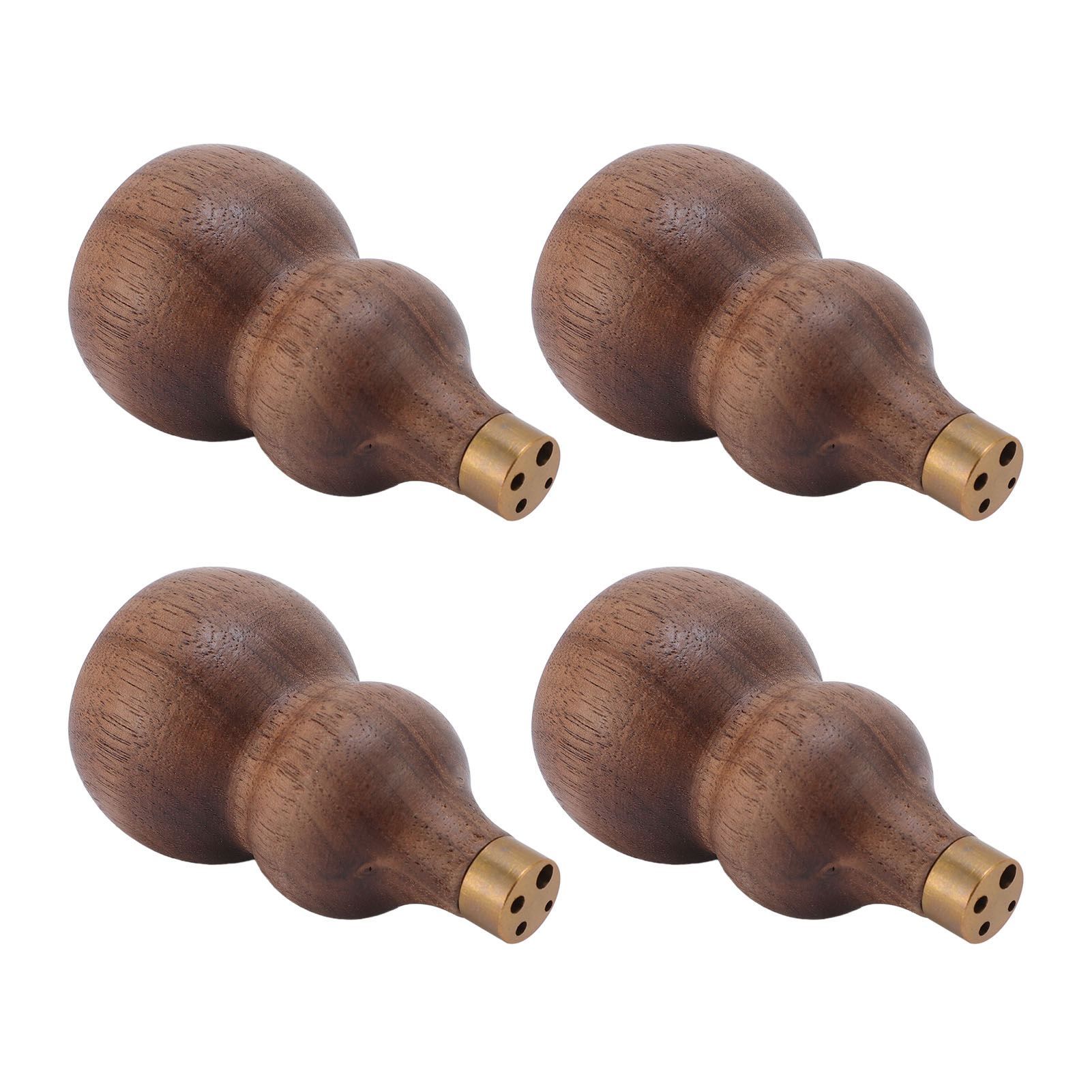 4Pcs Wooden Incense Holder for Sticks Gourd Shape Retro Solid Wood Decor Supplies view 10