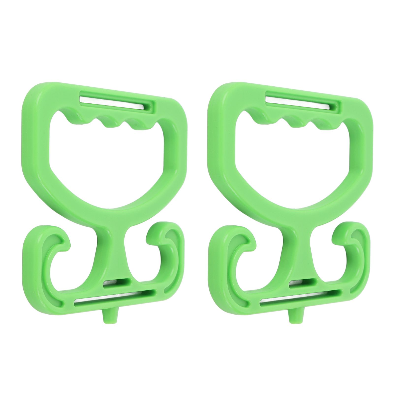 2PCS Grocery Bag Carrier ABS Heavy Duty Grocery Bag Handle Holder Each Holds view 10