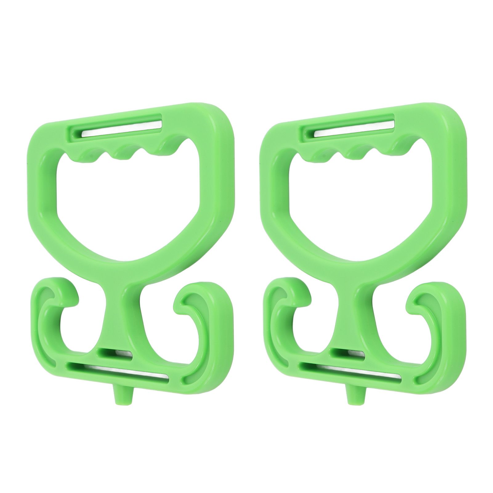2PCS Grocery Bag Carrier ABS Heavy Duty Grocery Bag Handle Holder Each Holds view 12