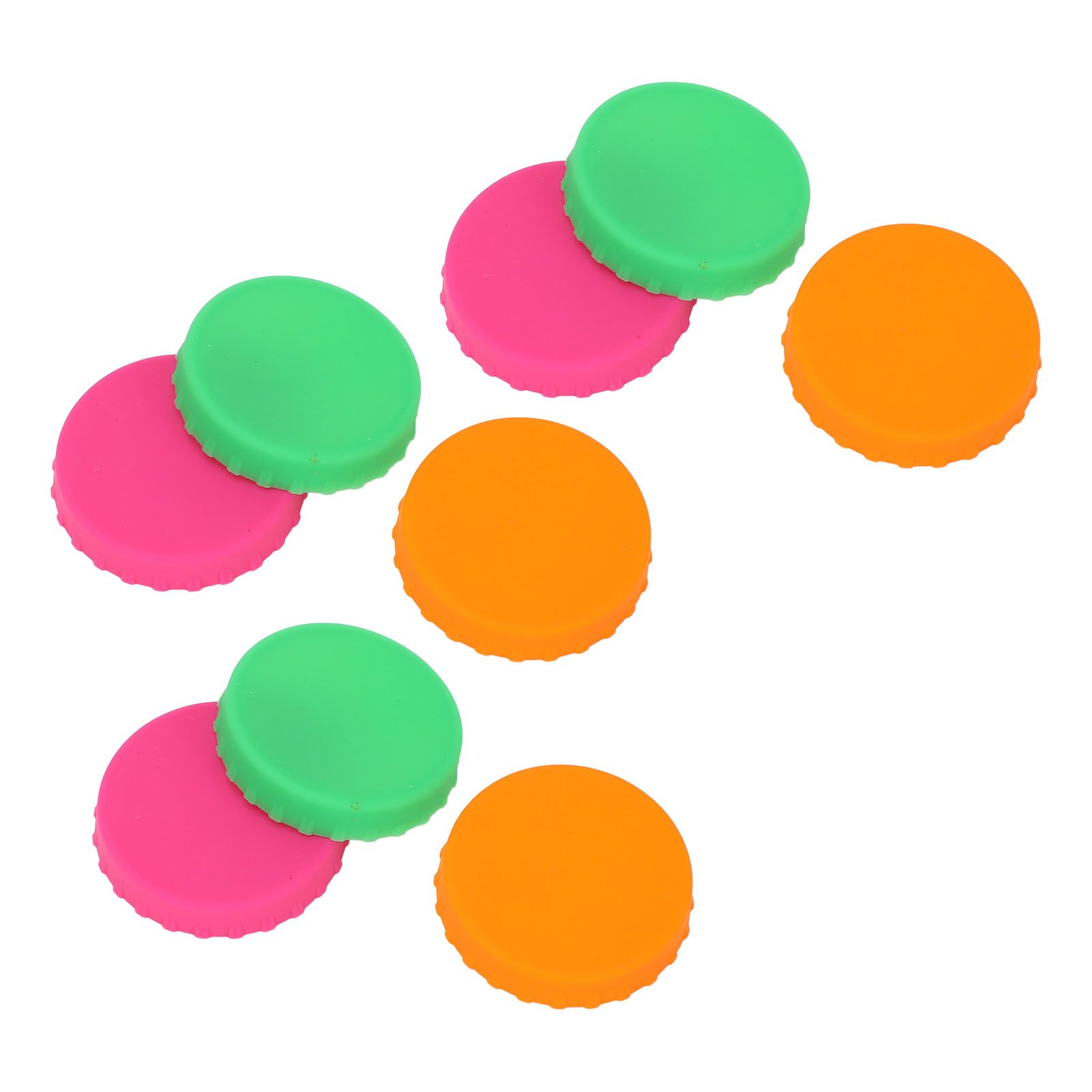 18pcs Can Lid Soft Multiple Colors Silicone Spill Proof Dust Proof Reusable view 4