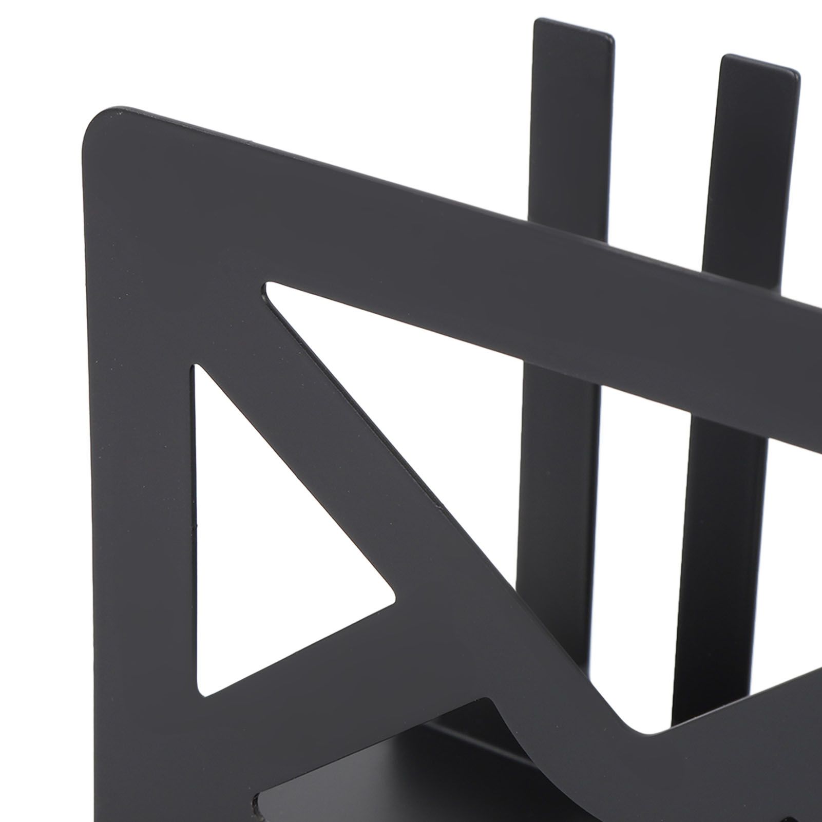Desktop Mail Holder Iron Countertop Mail Letter Envelope Document Storage Rack view 2