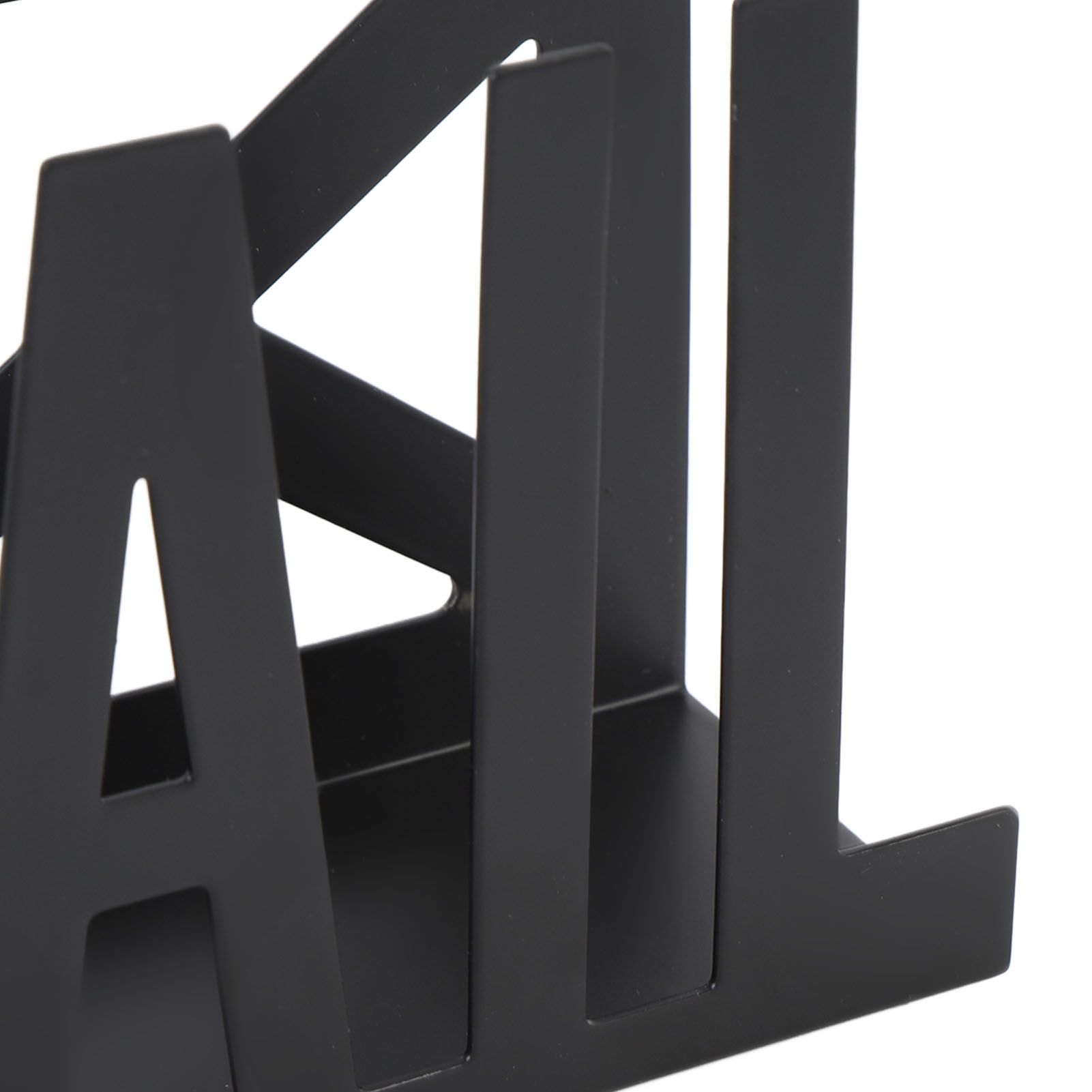 Desktop Mail Holder Iron Countertop Mail Letter Envelope Document Storage Rack view 7