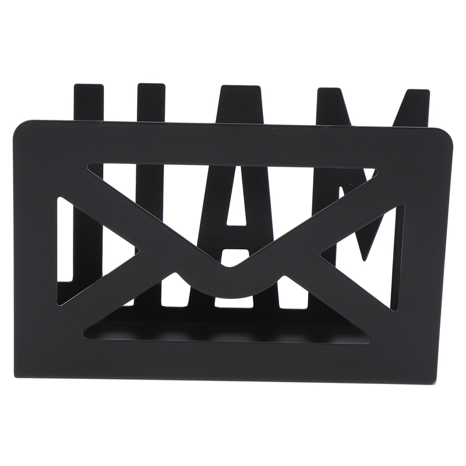 Desktop Mail Holder Iron Countertop Mail Letter Envelope Document Storage Rack view 10