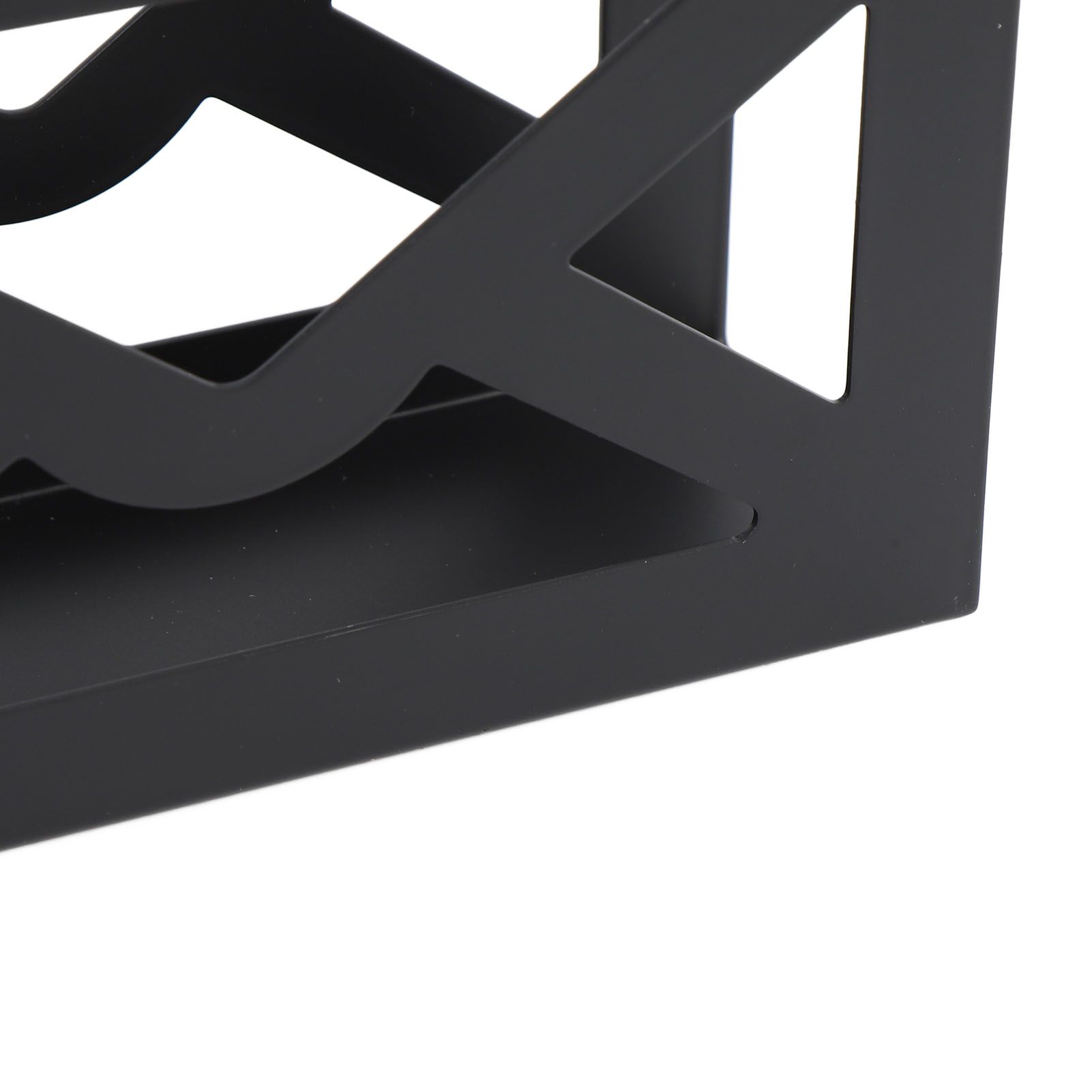 Desktop Metal Mail Holder Modern Black Letter Organizer Multifunctional Letter view 5