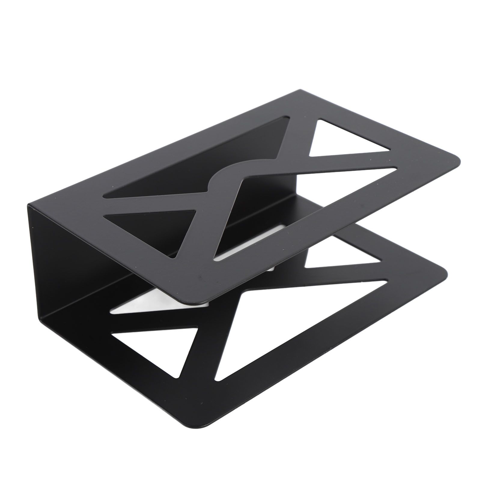 Desktop Metal Mail Holder Modern Black Letter Organizer Multifunctional Letter view 9