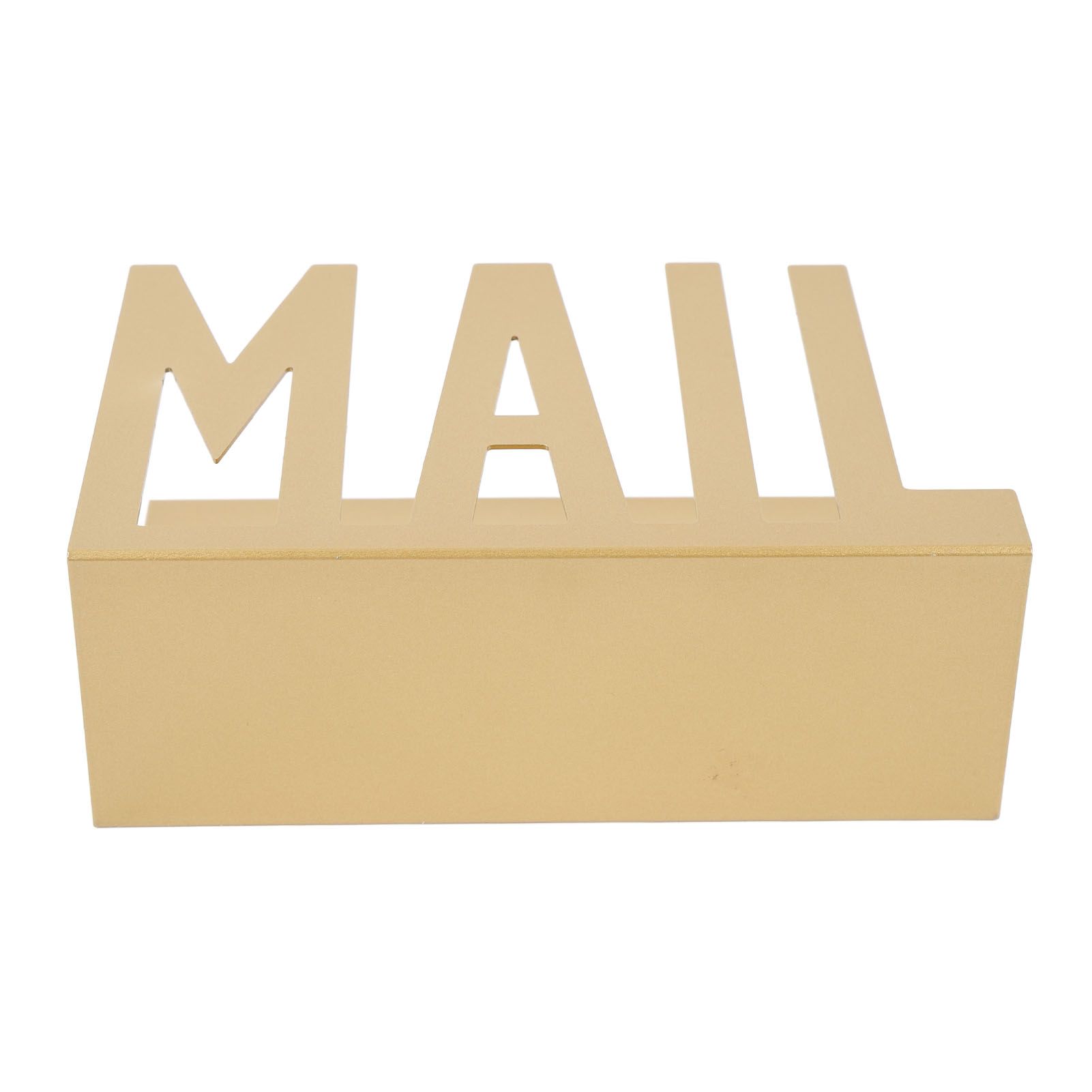 Mail Organizer Metal Stylish Hollow Design Desktop Mail Holder for Bills view 12