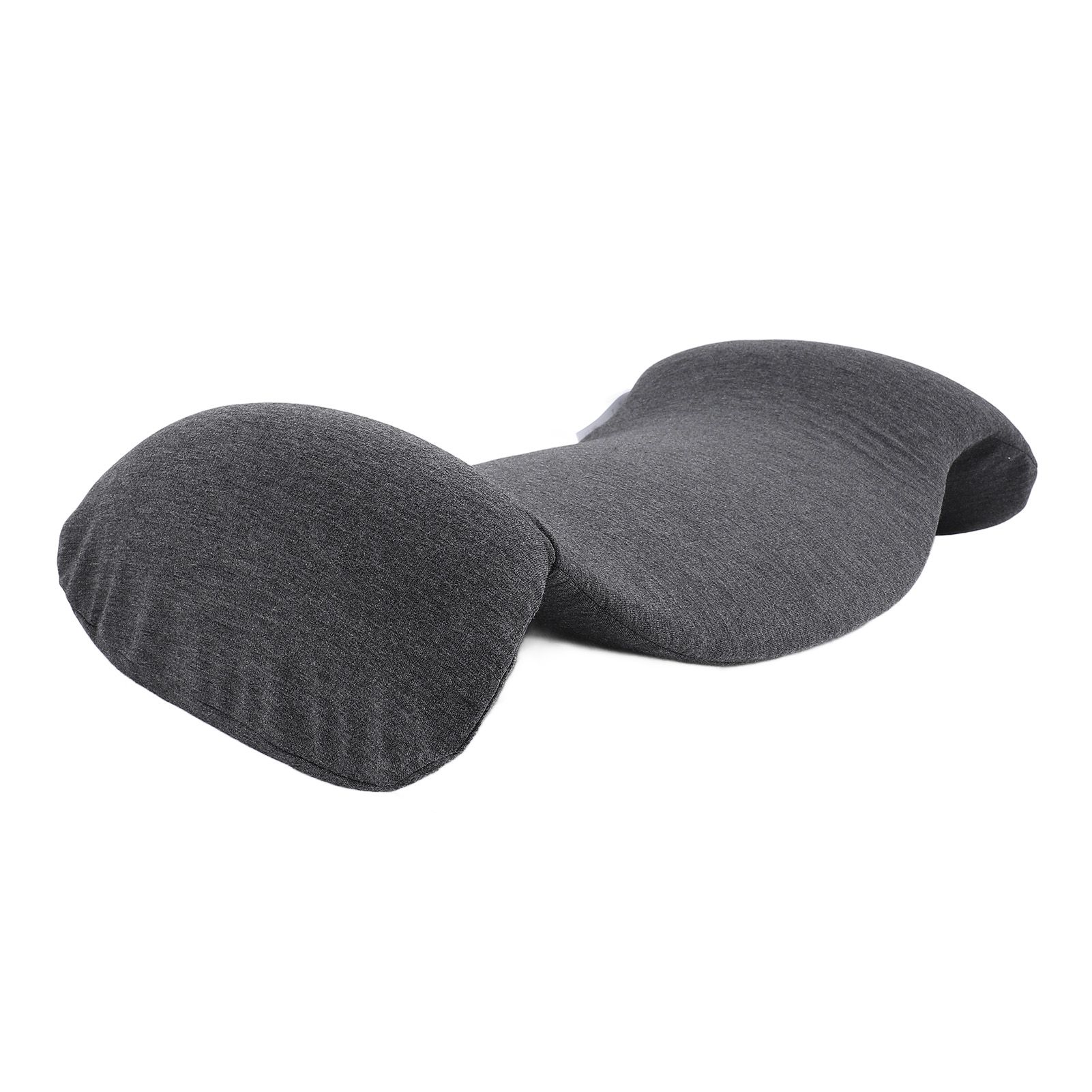 Lumbar Pillow with Removable Pillowcase Ergonomic Breathable Memory Foam Waist