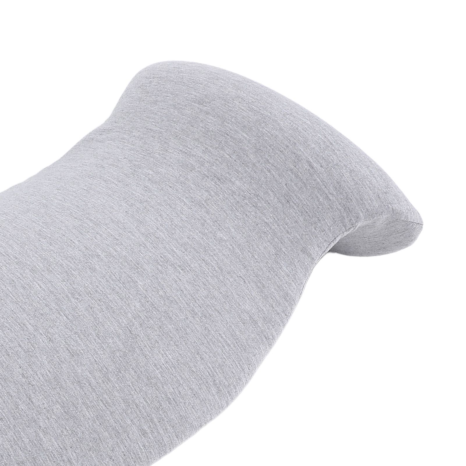 Lumbar Pillow with Removable Pillowcase Ergonomic Breathable Memory Foam Waist view 7