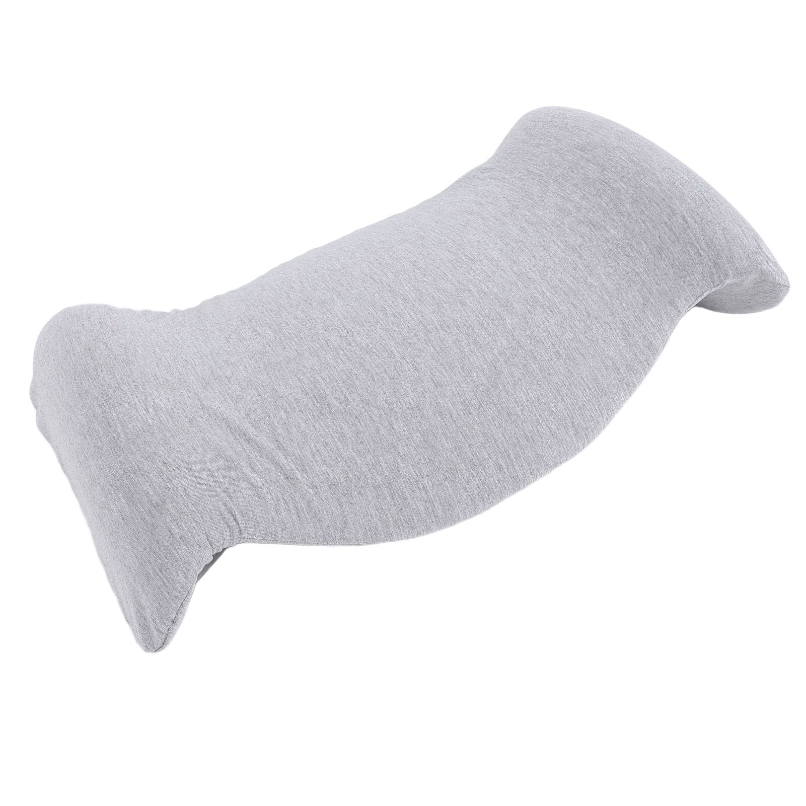 Lumbar Pillow with Removable Pillowcase Ergonomic Breathable Memory Foam Waist view 11