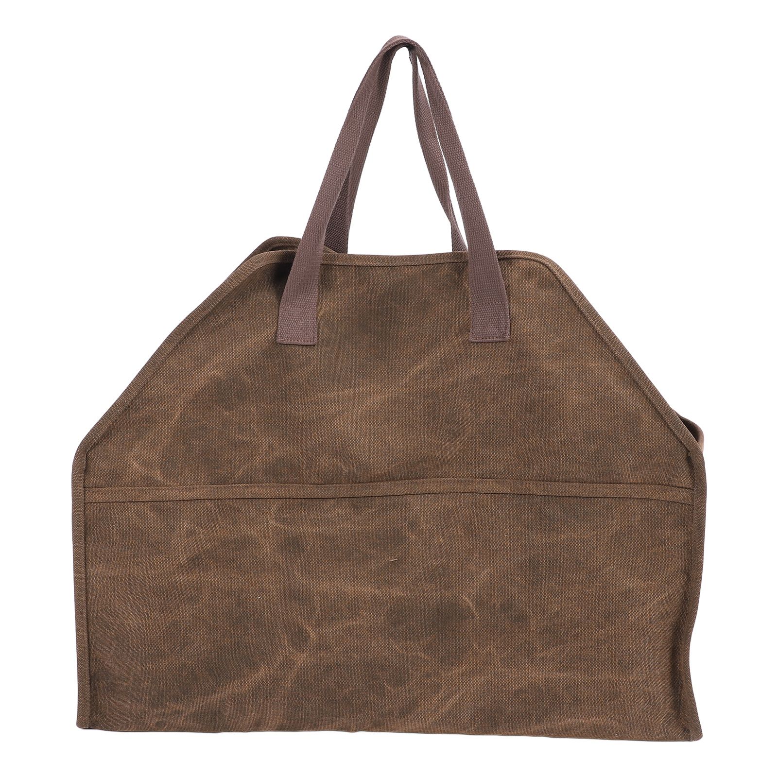 Heavy Duty Canvas Firewood Bag Large Firewood Holder Shopping Bag Fireplace