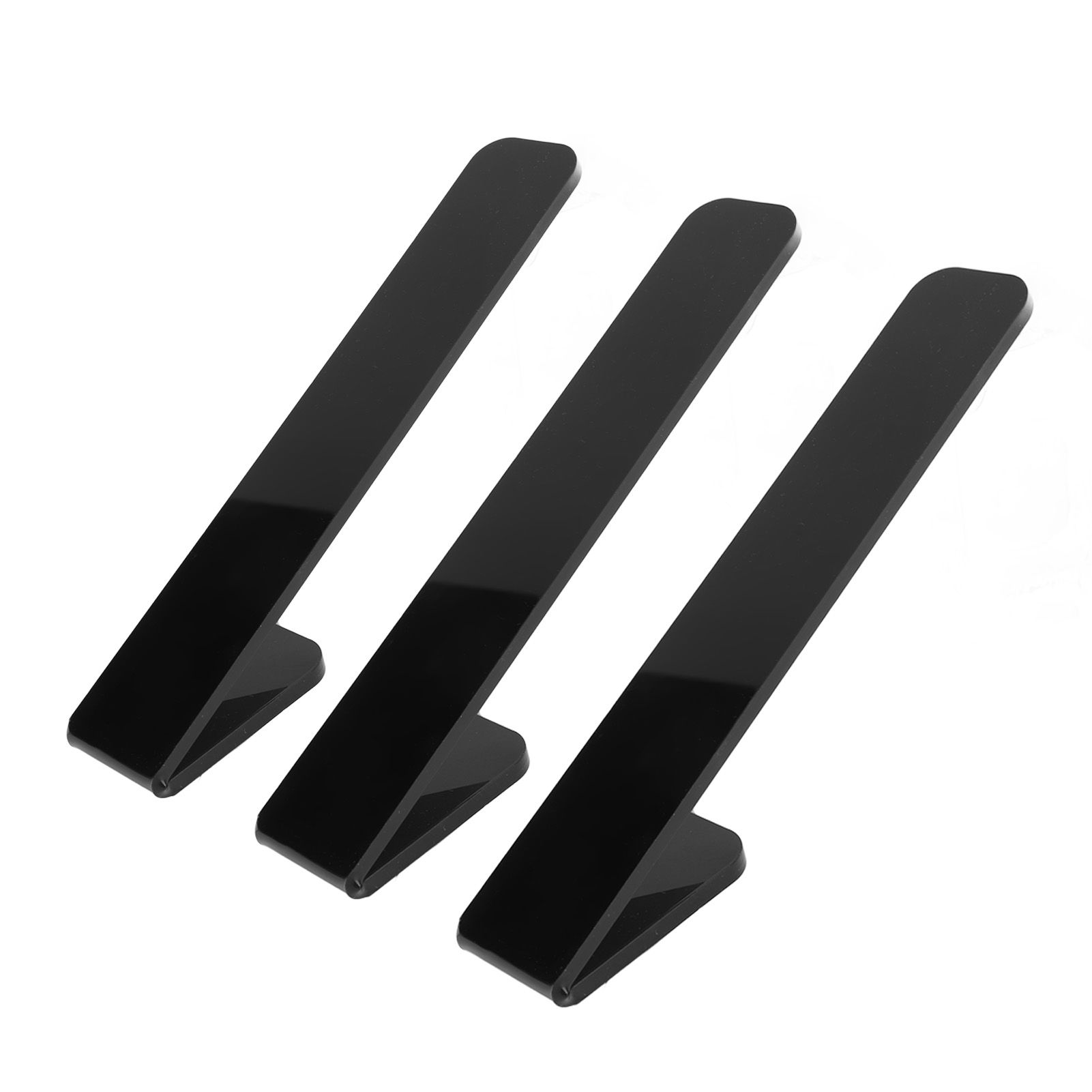 3 Pcs Hat Hooks for Baseball Caps Transparent Acrylic V Shape Adhesive Hanger view 4