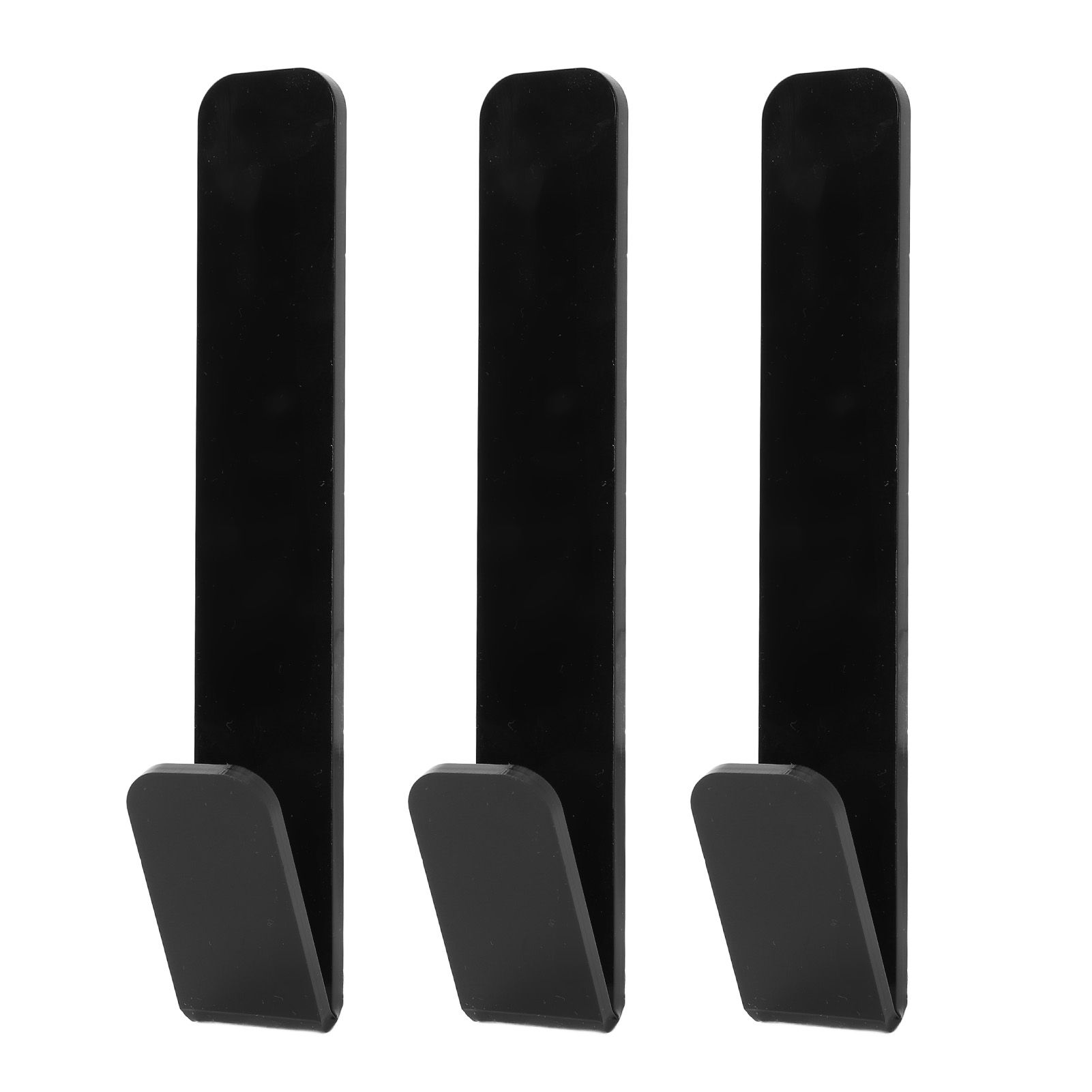 3 Pcs Hat Hooks for Baseball Caps Transparent Acrylic V Shape Adhesive Hanger view 6