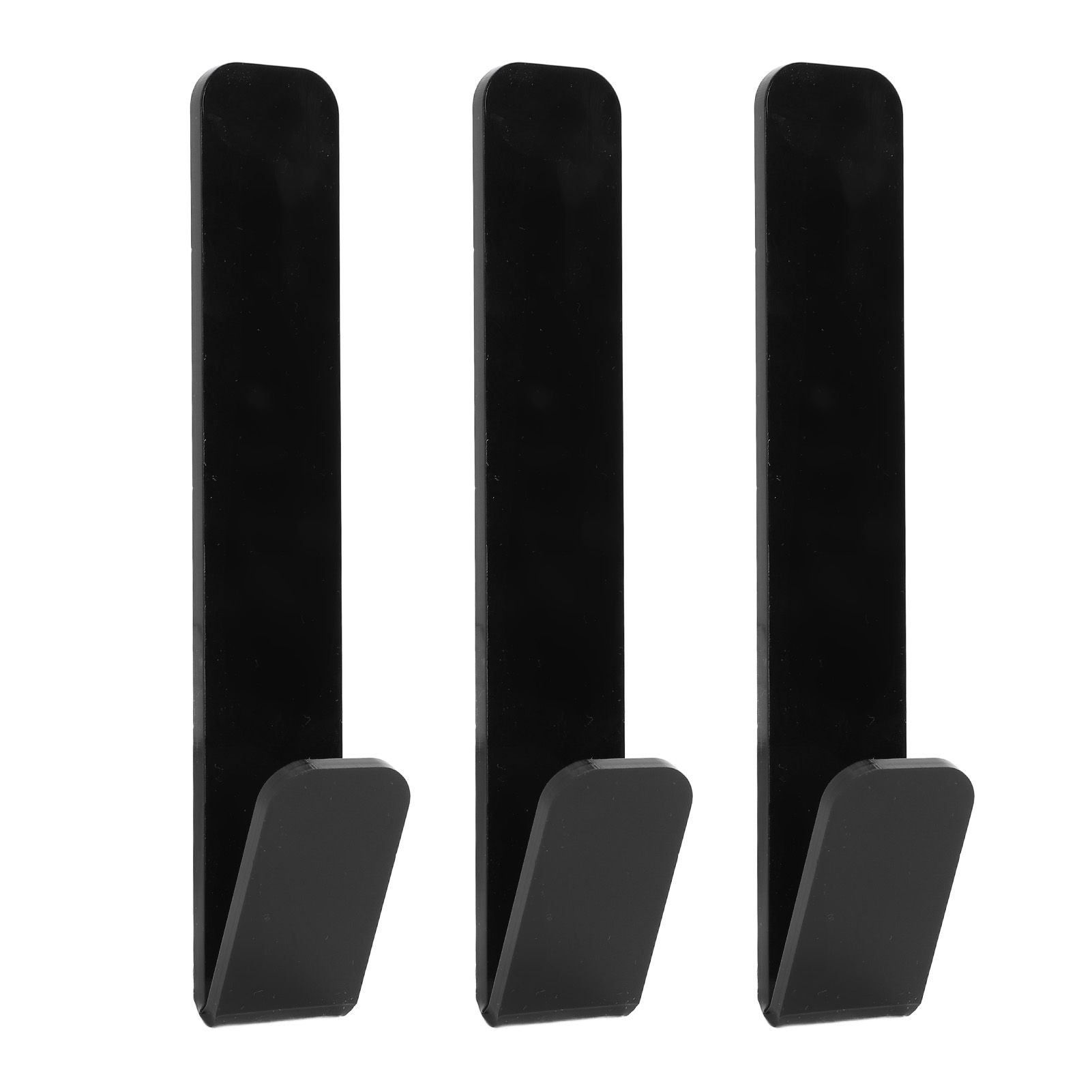 3 Pcs Hat Hooks for Baseball Caps Transparent Acrylic V Shape Adhesive Hanger view 8