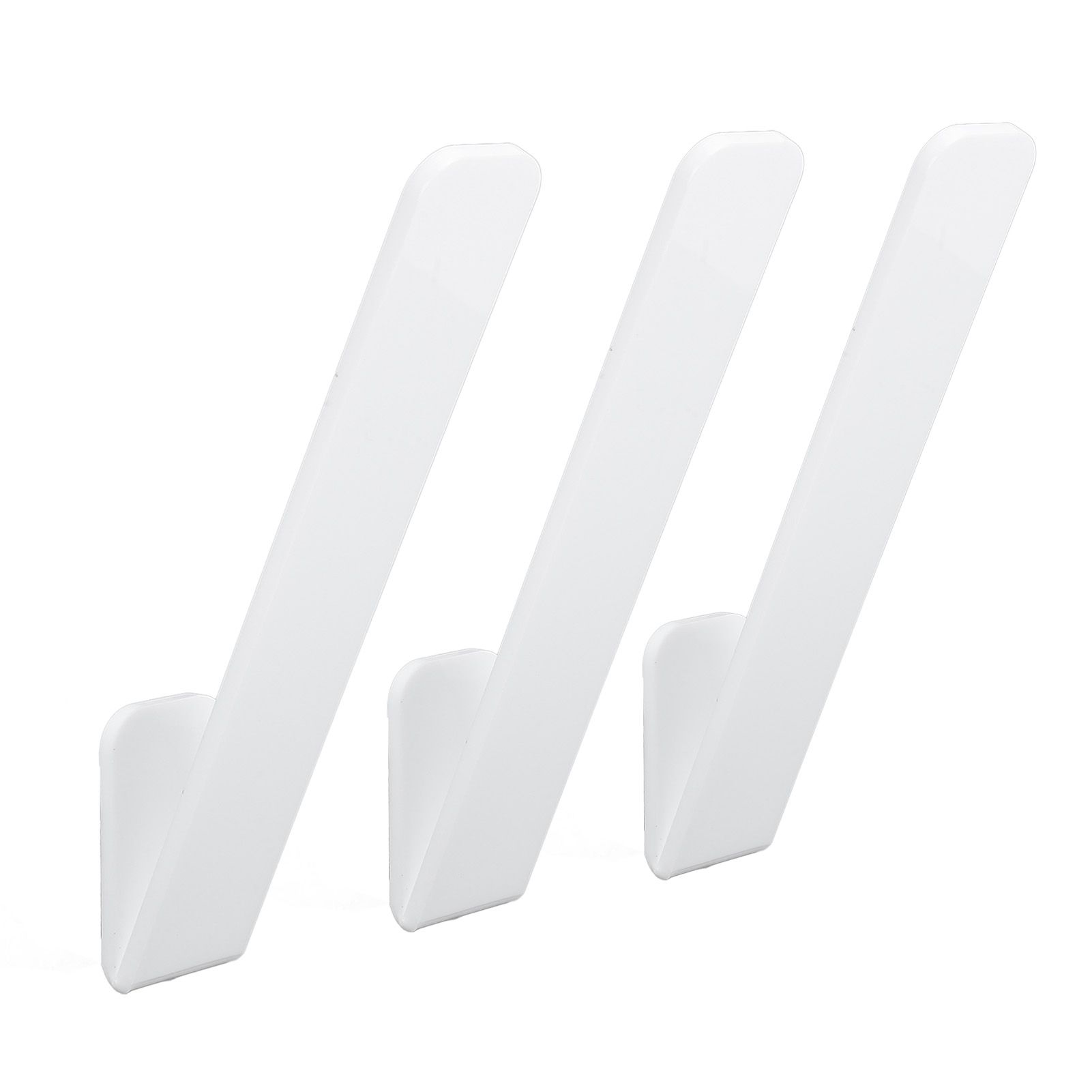3 Pcs Hat Hooks for Baseball Caps Transparent Acrylic V Shape Adhesive Hanger view 8