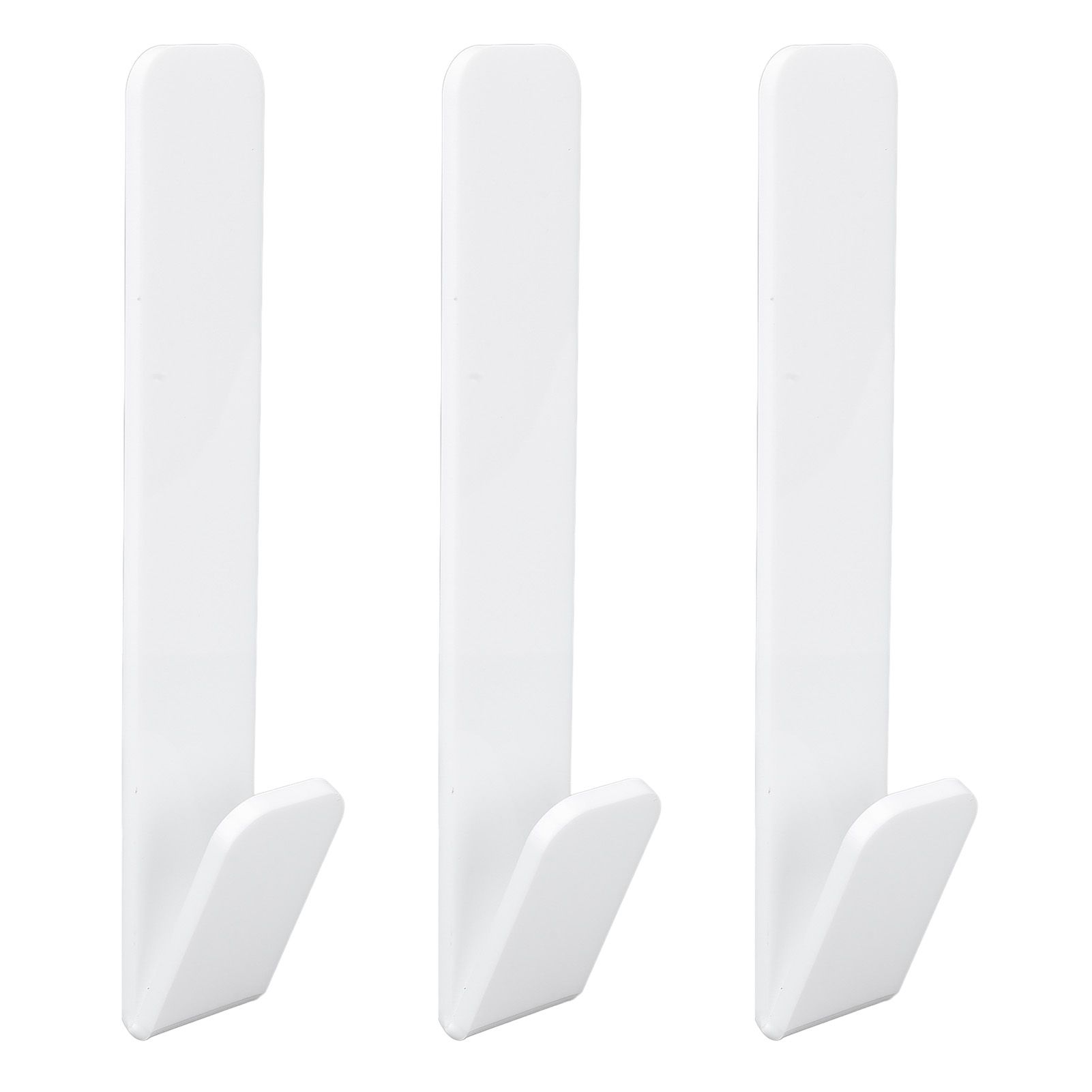 3 Pcs Hat Hooks for Baseball Caps Transparent Acrylic V Shape Adhesive Hanger view 12