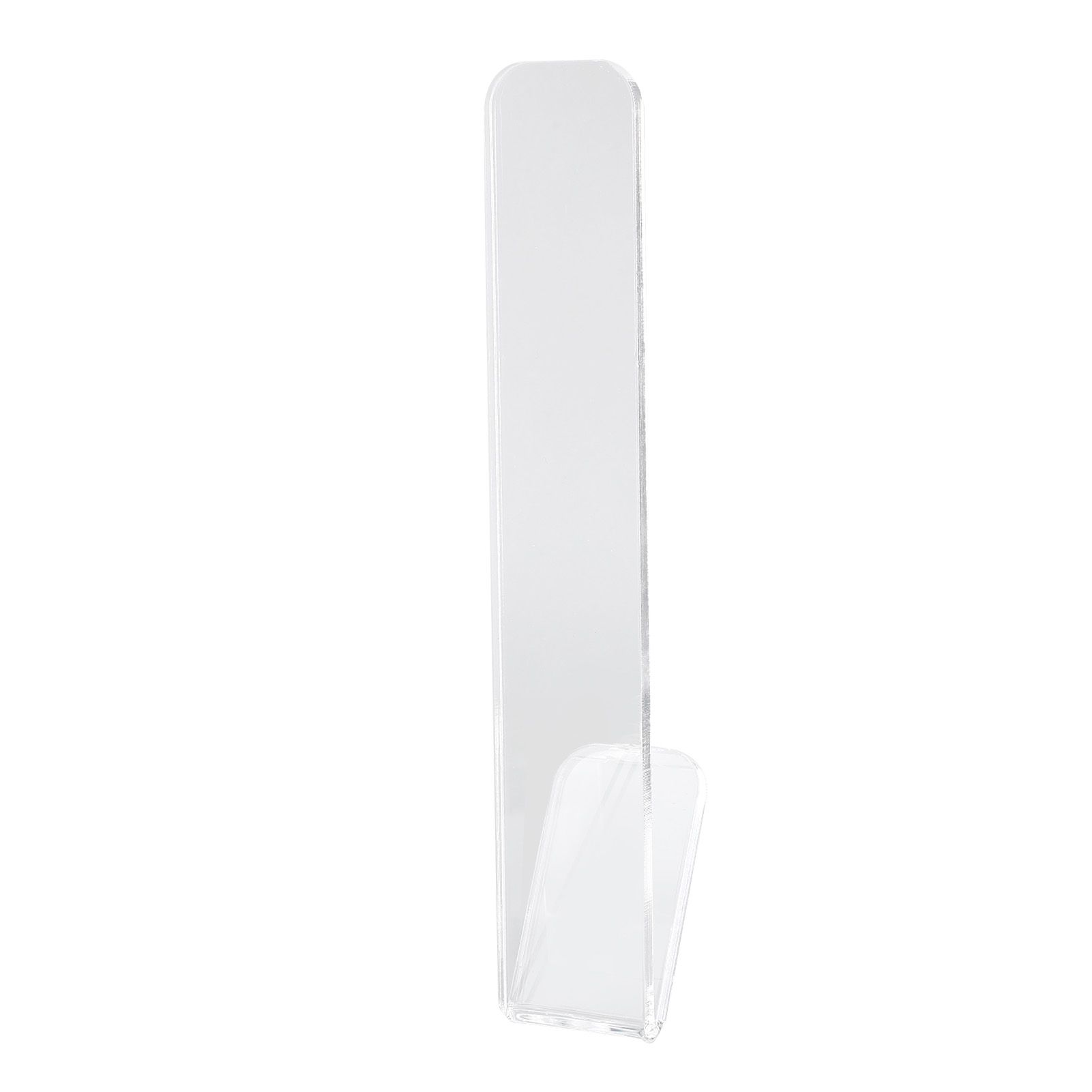 3 Pcs Hat Hooks for Baseball Caps Transparent Acrylic V Shape Adhesive Hanger view 7