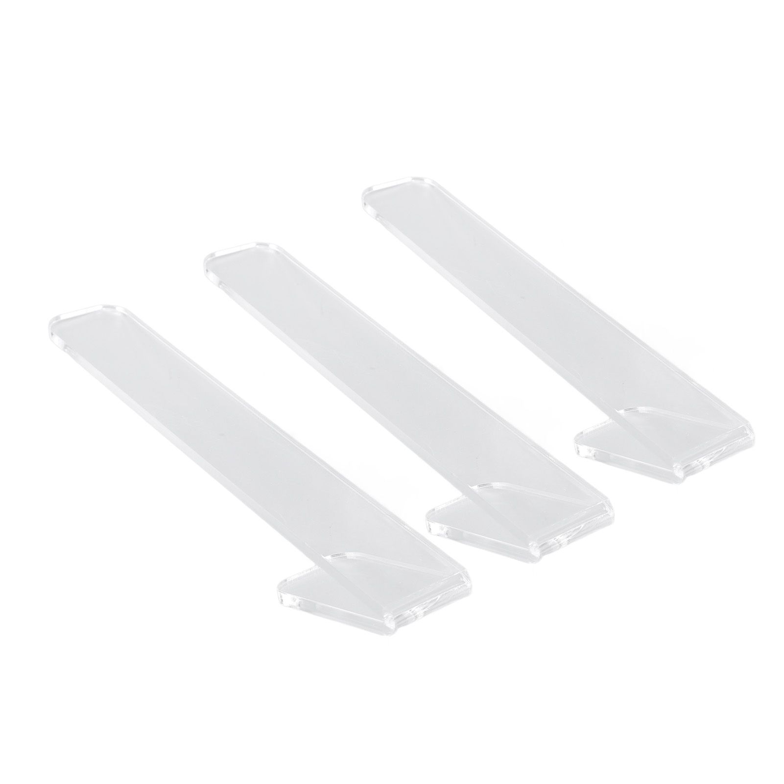 3 Pcs Hat Hooks for Baseball Caps Transparent Acrylic V Shape Adhesive Hanger view 9