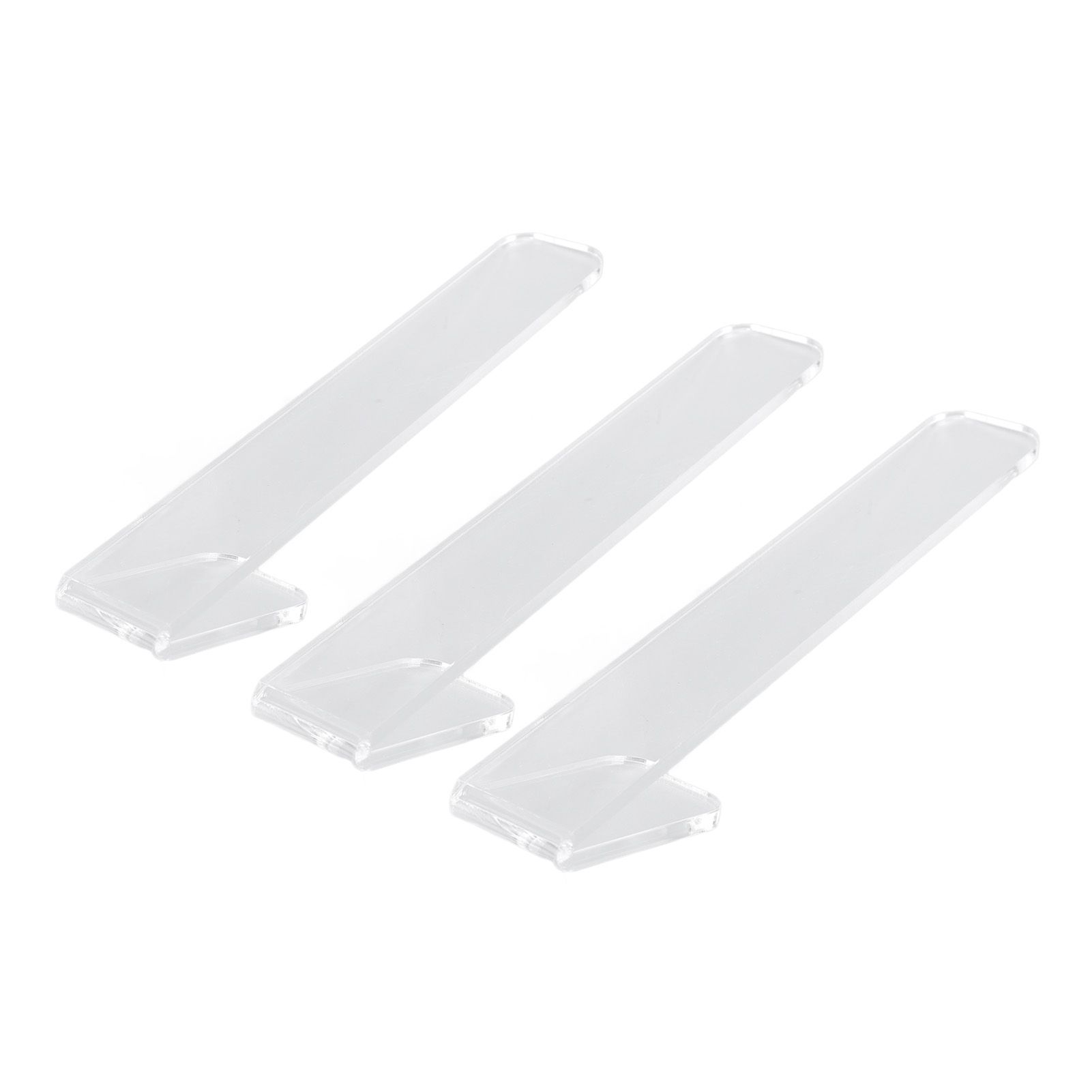 3 Pcs Hat Hooks for Baseball Caps Transparent Acrylic V Shape Adhesive Hanger view 10