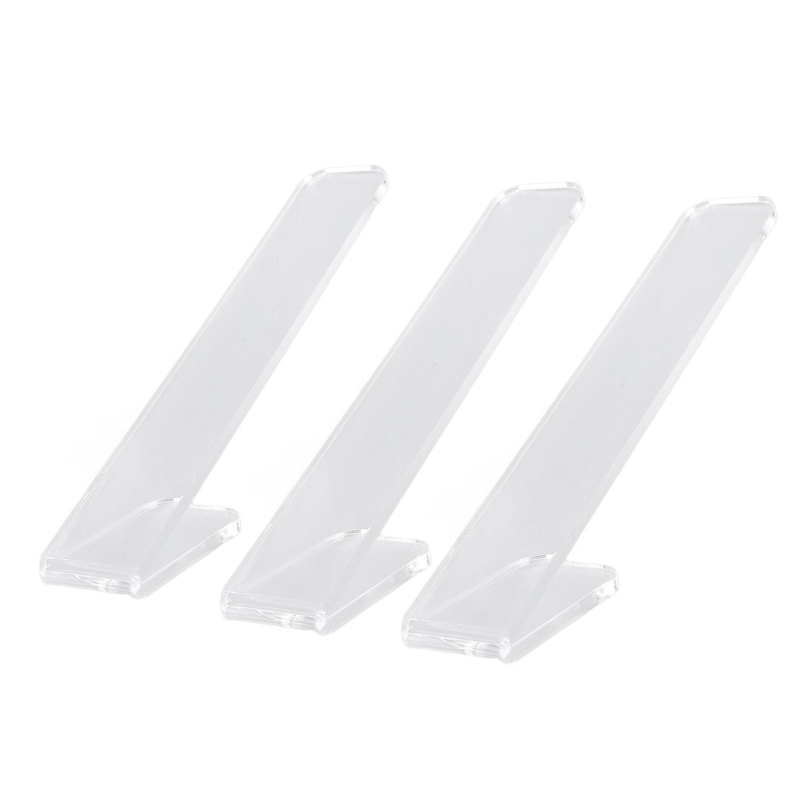 3 Pcs Hat Hooks for Baseball Caps Transparent Acrylic V Shape Adhesive Hanger view 12