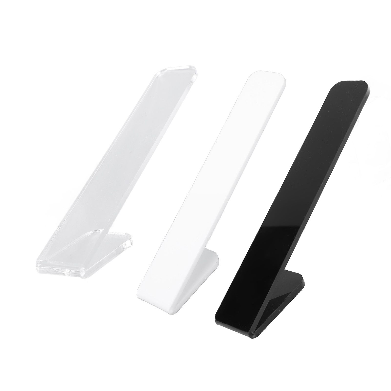 3 Pcs Hat Hooks for Baseball Caps Transparent Acrylic V Shape Adhesive Hanger view 8