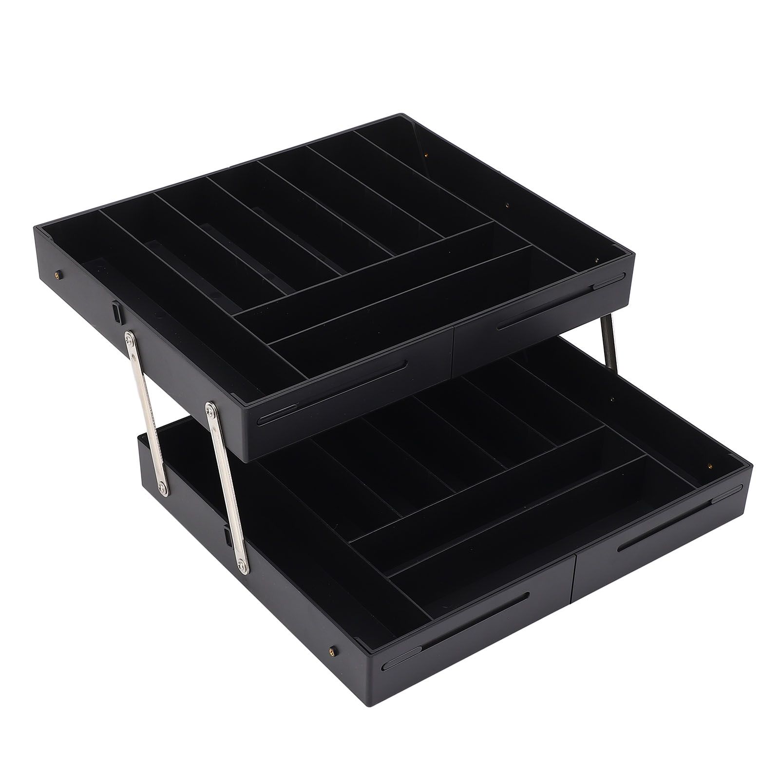 Drawer Foldable Organizer Tray Multifunctional Space Saving Multi Level