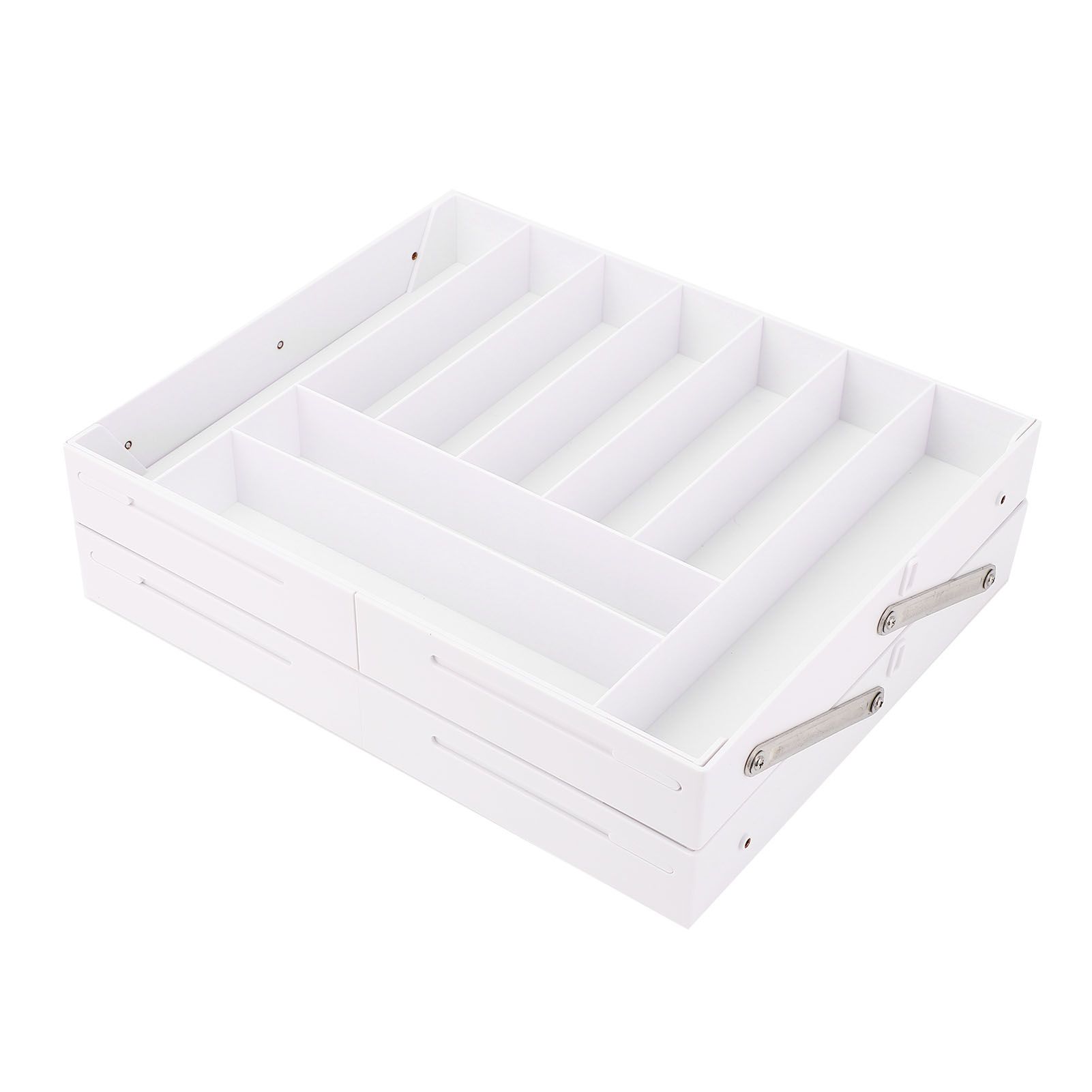 Drawer Foldable Organizer Tray Multifunctional Space Saving Multi Level