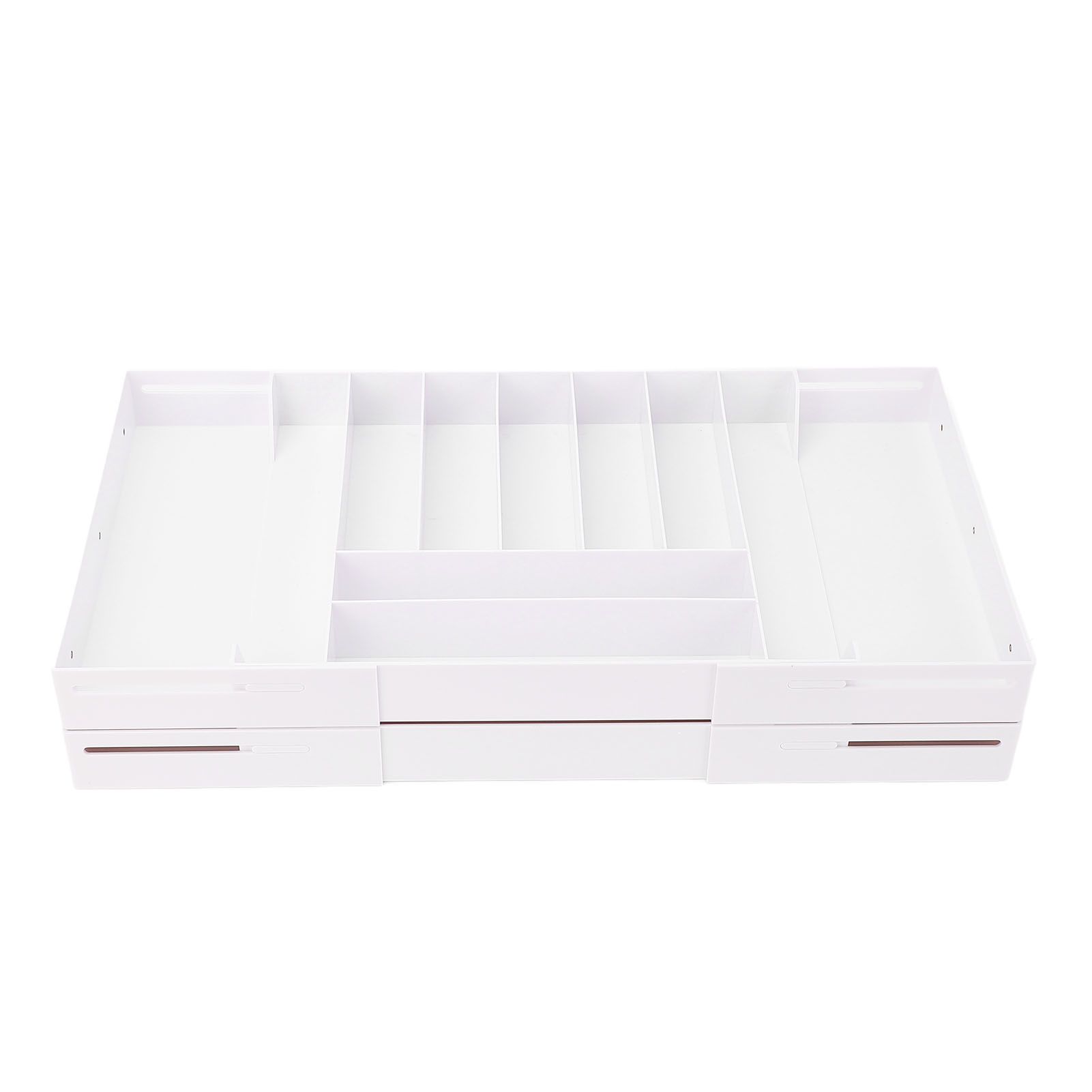 Drawer Foldable Organizer Tray Multifunctional Space Saving Multi Level view 9