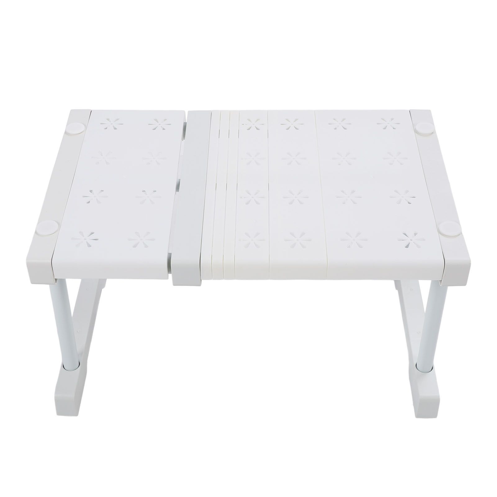 Expandable Cabinet Shelf Carbon Steel ABS PP Closet Storage Shelf Cabinet view 7