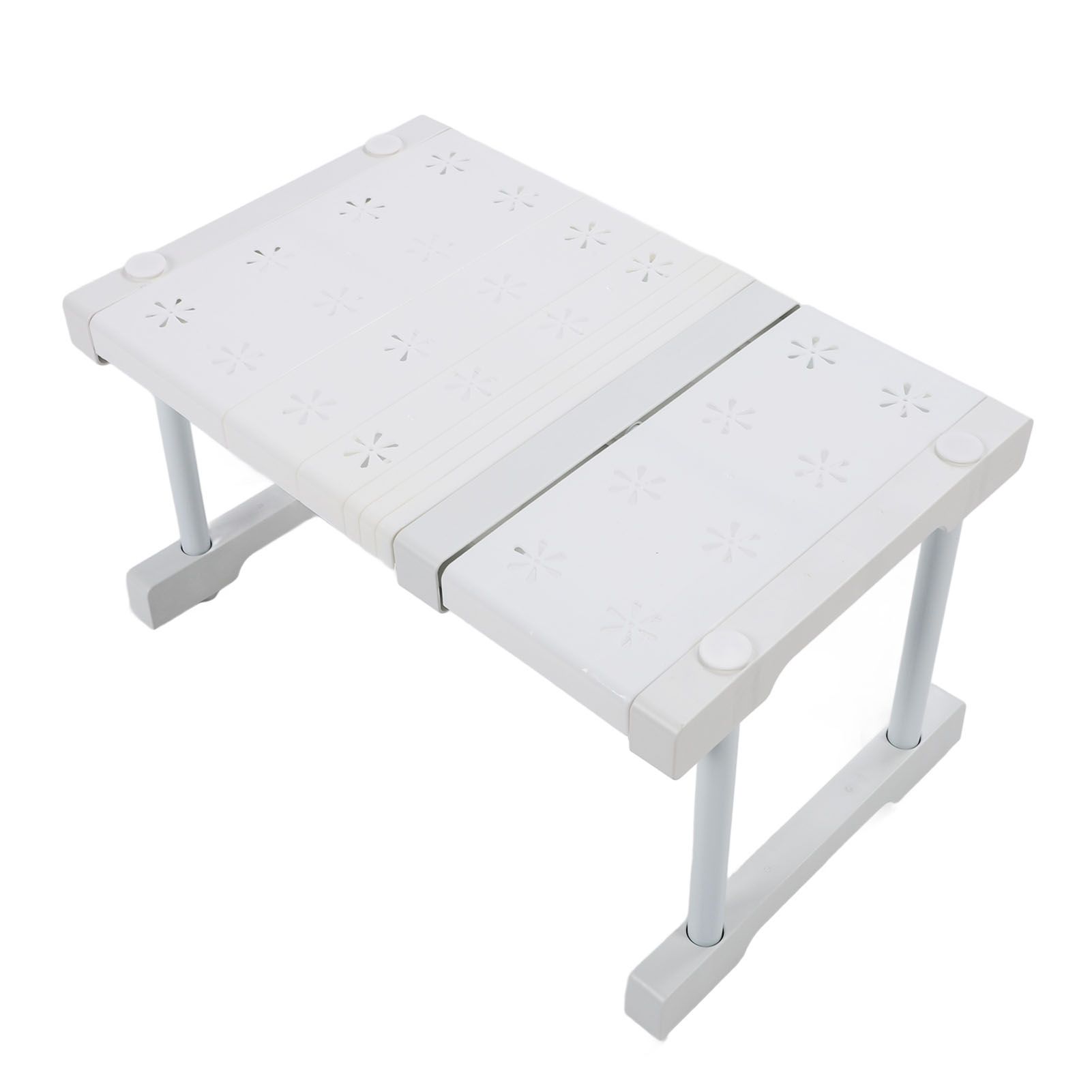 Expandable Cabinet Shelf Carbon Steel ABS PP Closet Storage Shelf Cabinet view 8