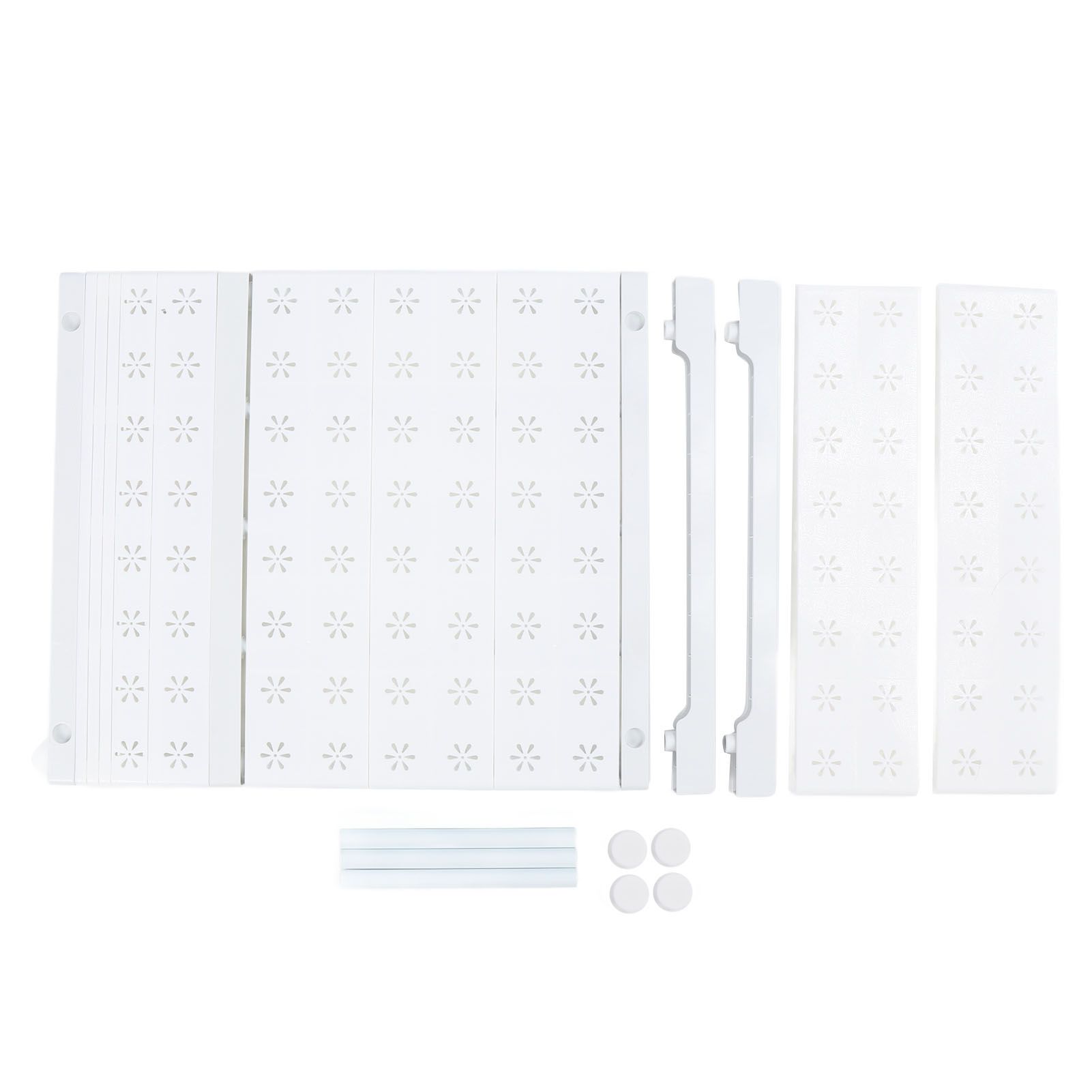Wardrobe Organizer Expandable Full Coverage Punchless Space Saving Wardrobe view 3