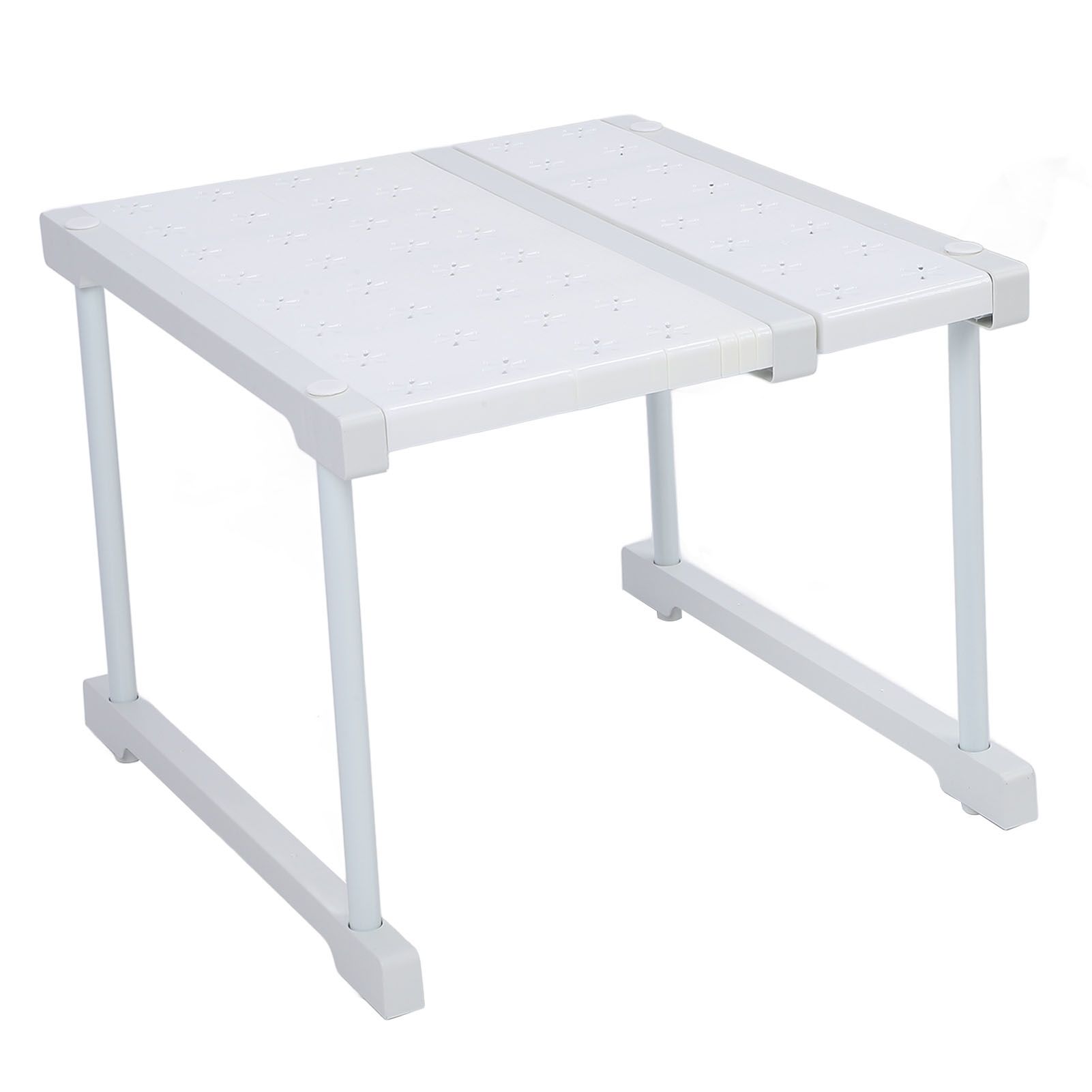 Expandable Cabinet Shelf Carbon Steel ABS PP Closet Storage Shelf Cabinet view 4