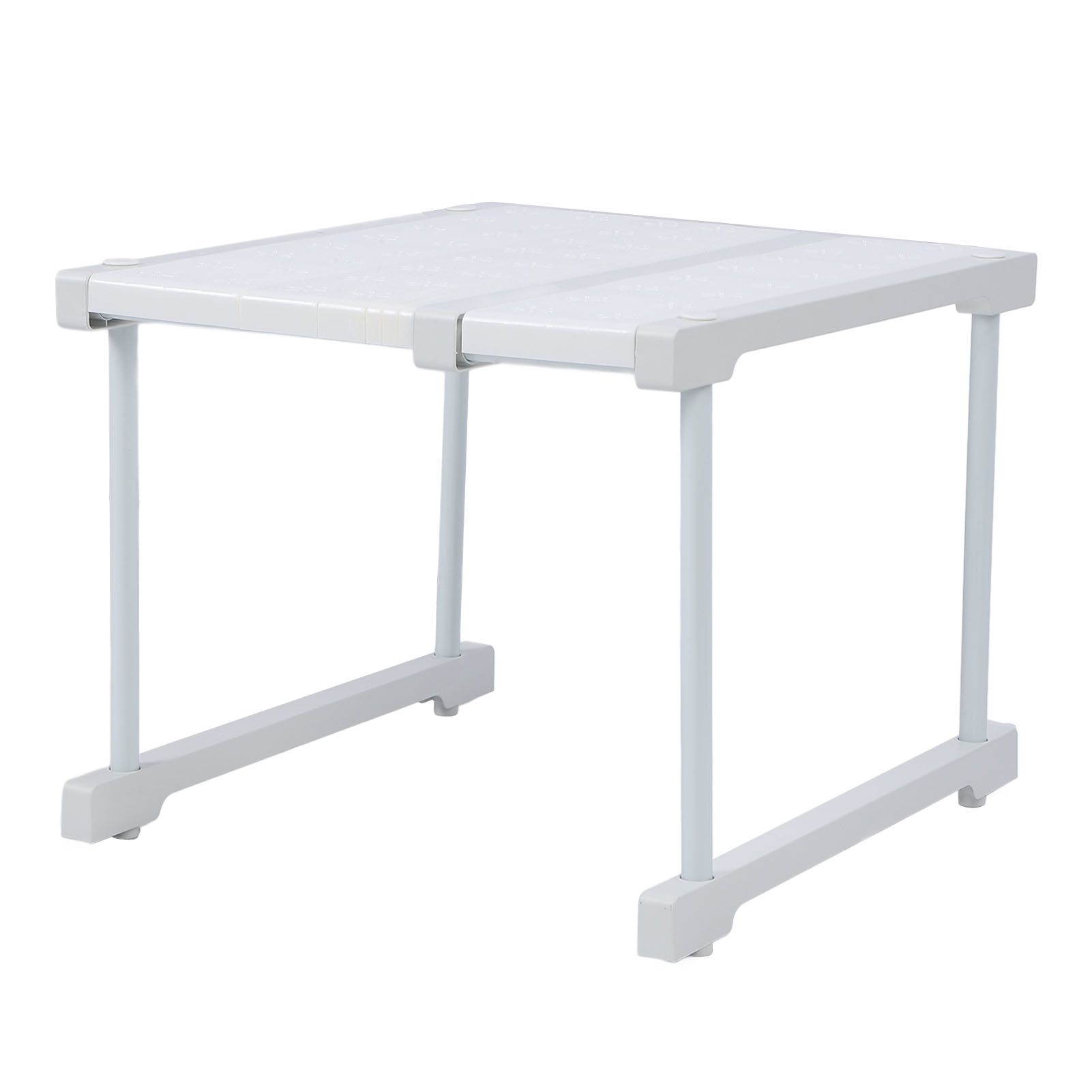 Expandable Cabinet Shelf Carbon Steel ABS PP Closet Storage Shelf Cabinet view 6