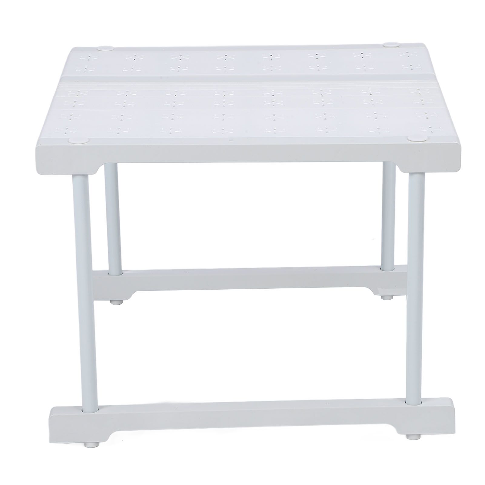 Expandable Cabinet Shelf Carbon Steel ABS PP Closet Storage Shelf Cabinet view 7