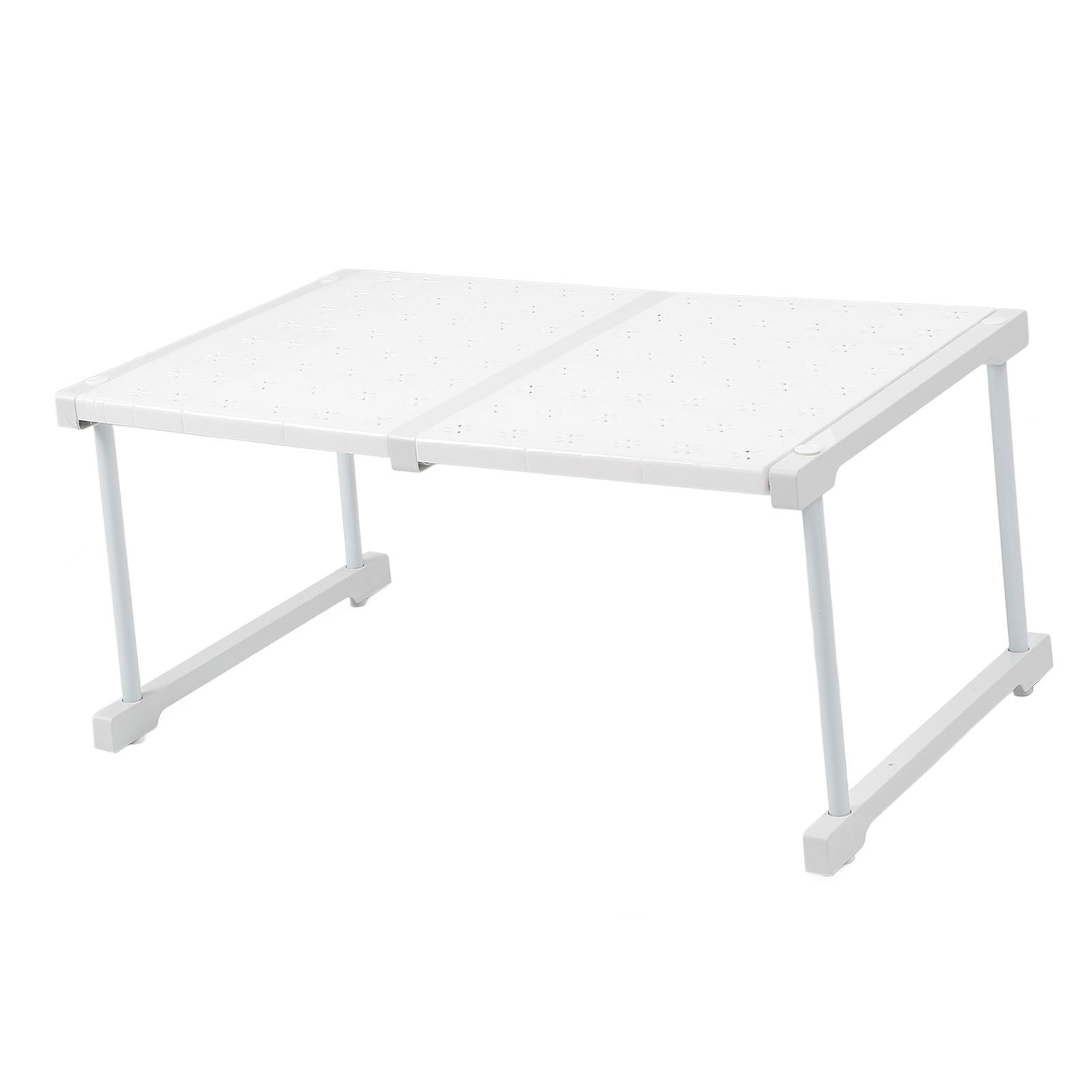 Expandable Cabinet Shelf Carbon Steel ABS PP Closet Storage Shelf Cabinet view 6