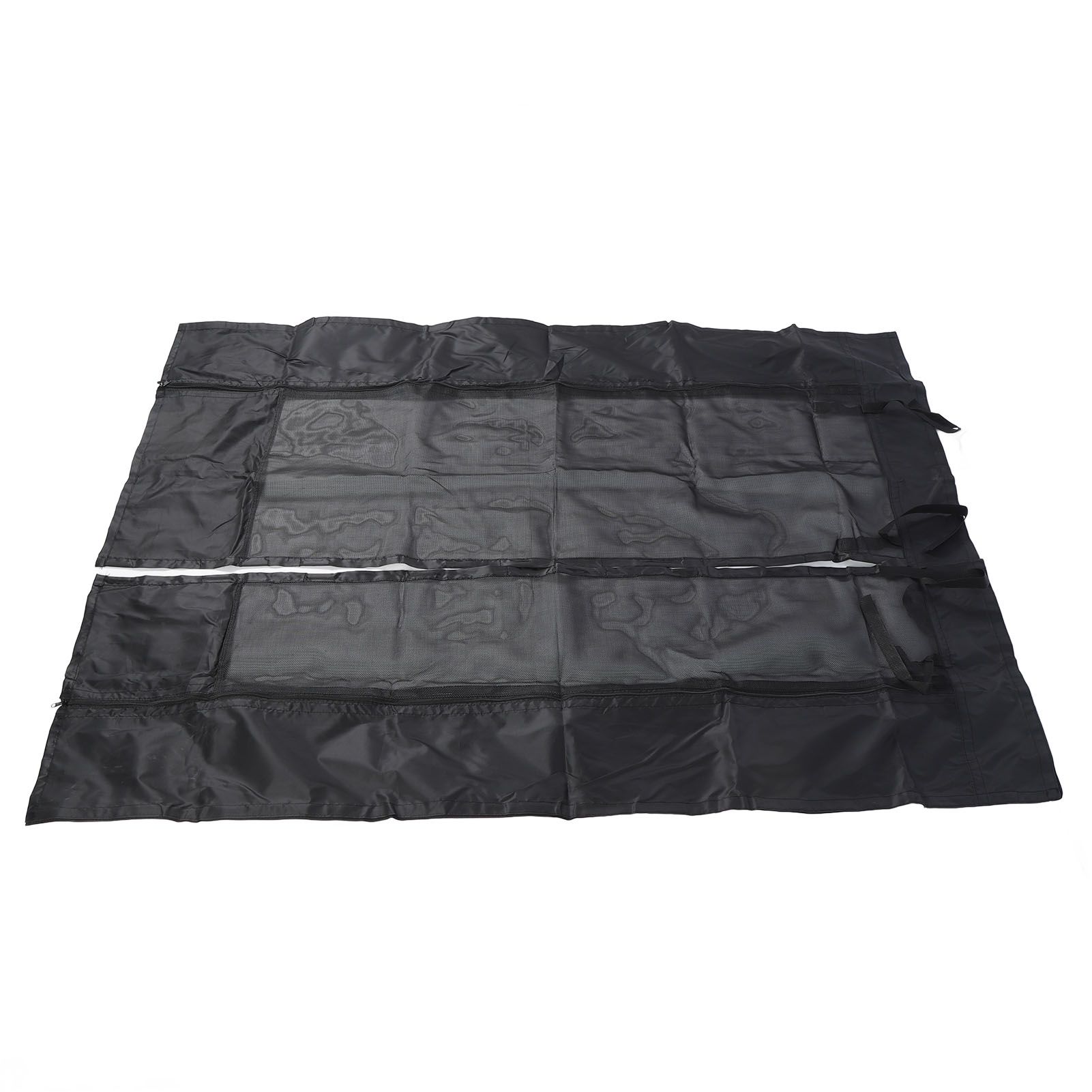 Van Fly Screen Net 420DPA Zipper Magnetic Closure Fly Proof Camping Van Screen view 4