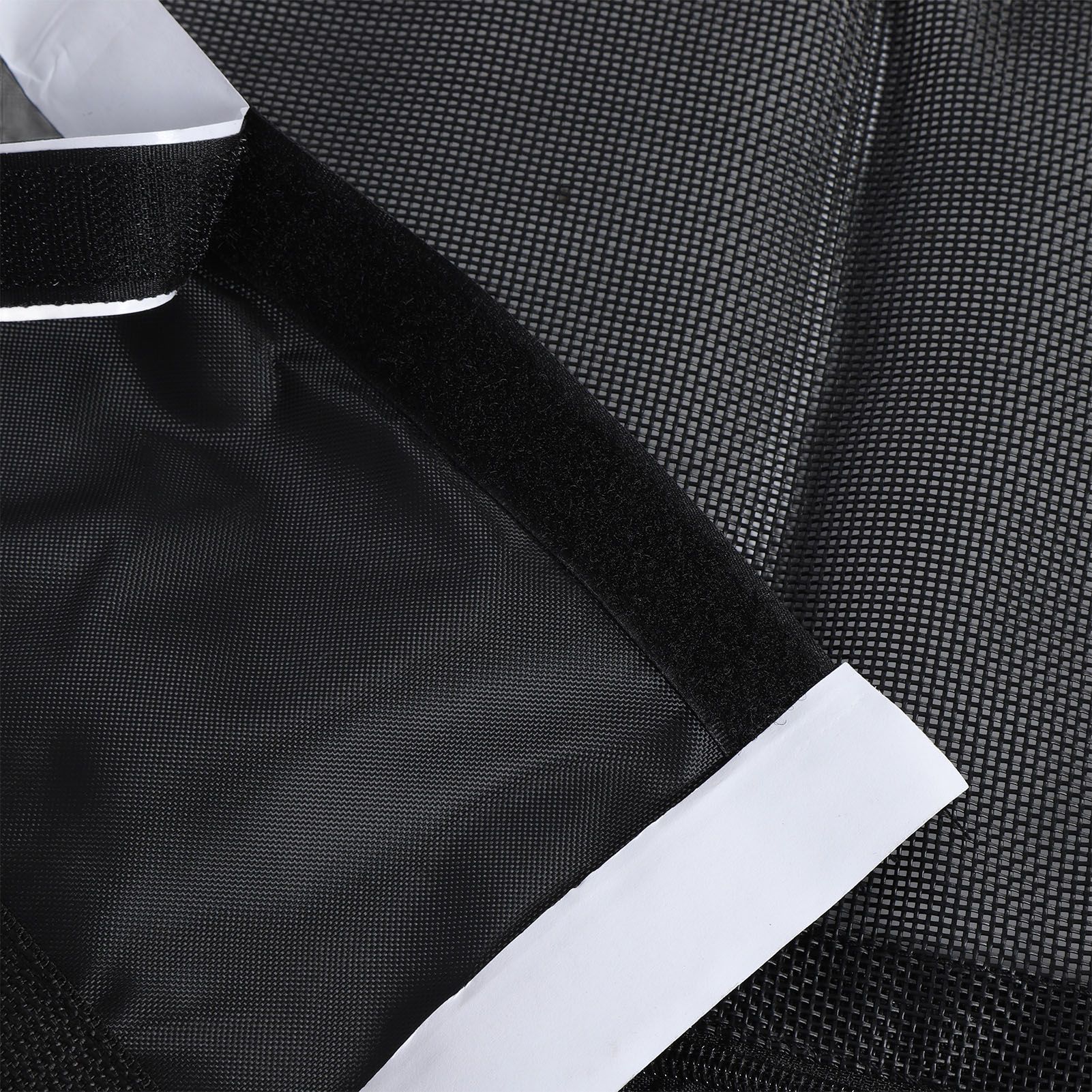 Van Fly Screen Net 420DPA Zipper Magnetic Closure Fly Proof Camping Van Screen view 7