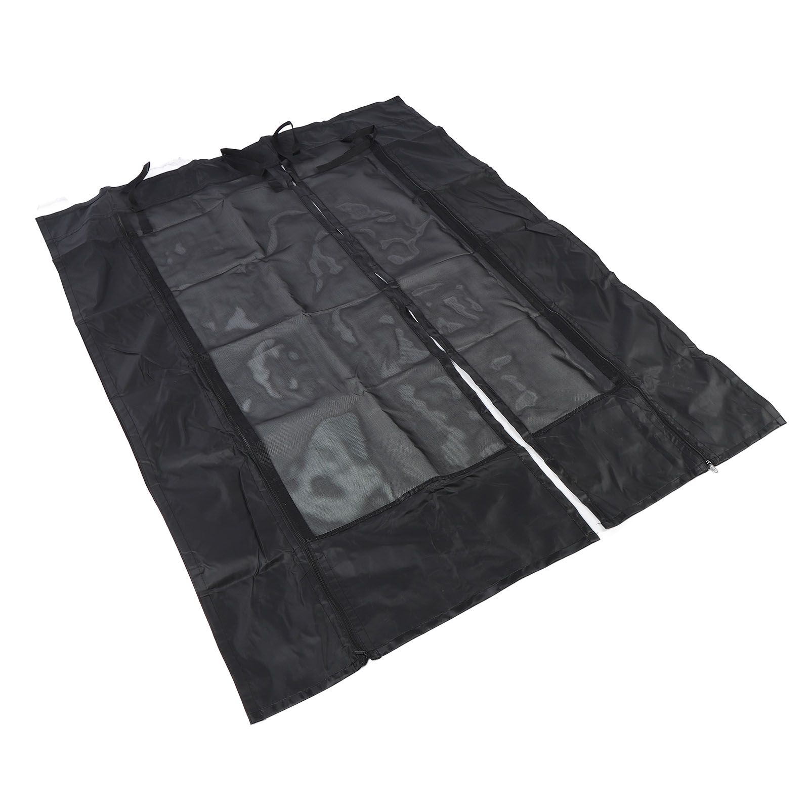 Van Fly Screen Net 420DPA Zipper Magnetic Closure Fly Proof Camping Van Screen view 12