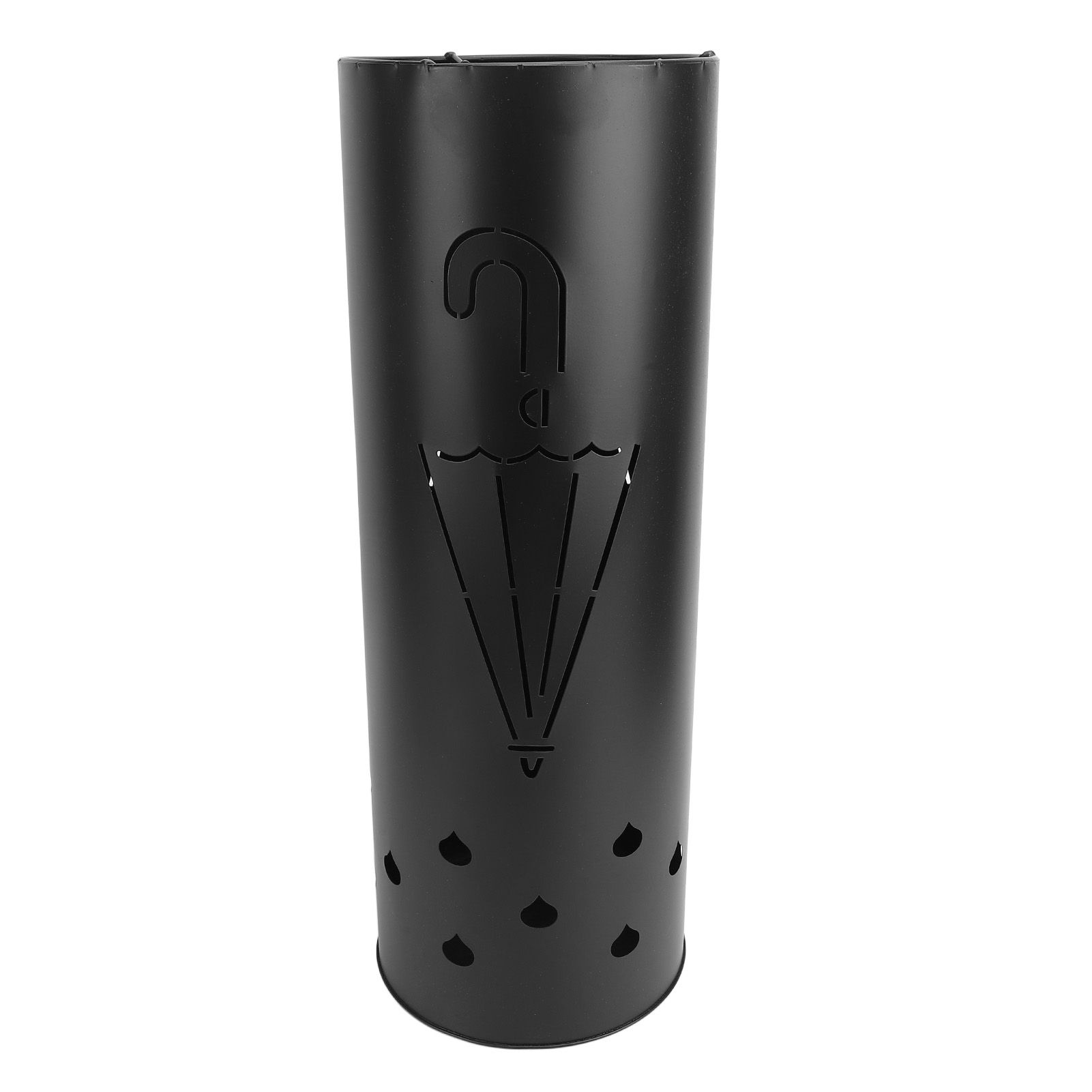 Umbrella Stand Rack Stable Anti Rollover Round Iron Metal Umbrella Holder for view 3