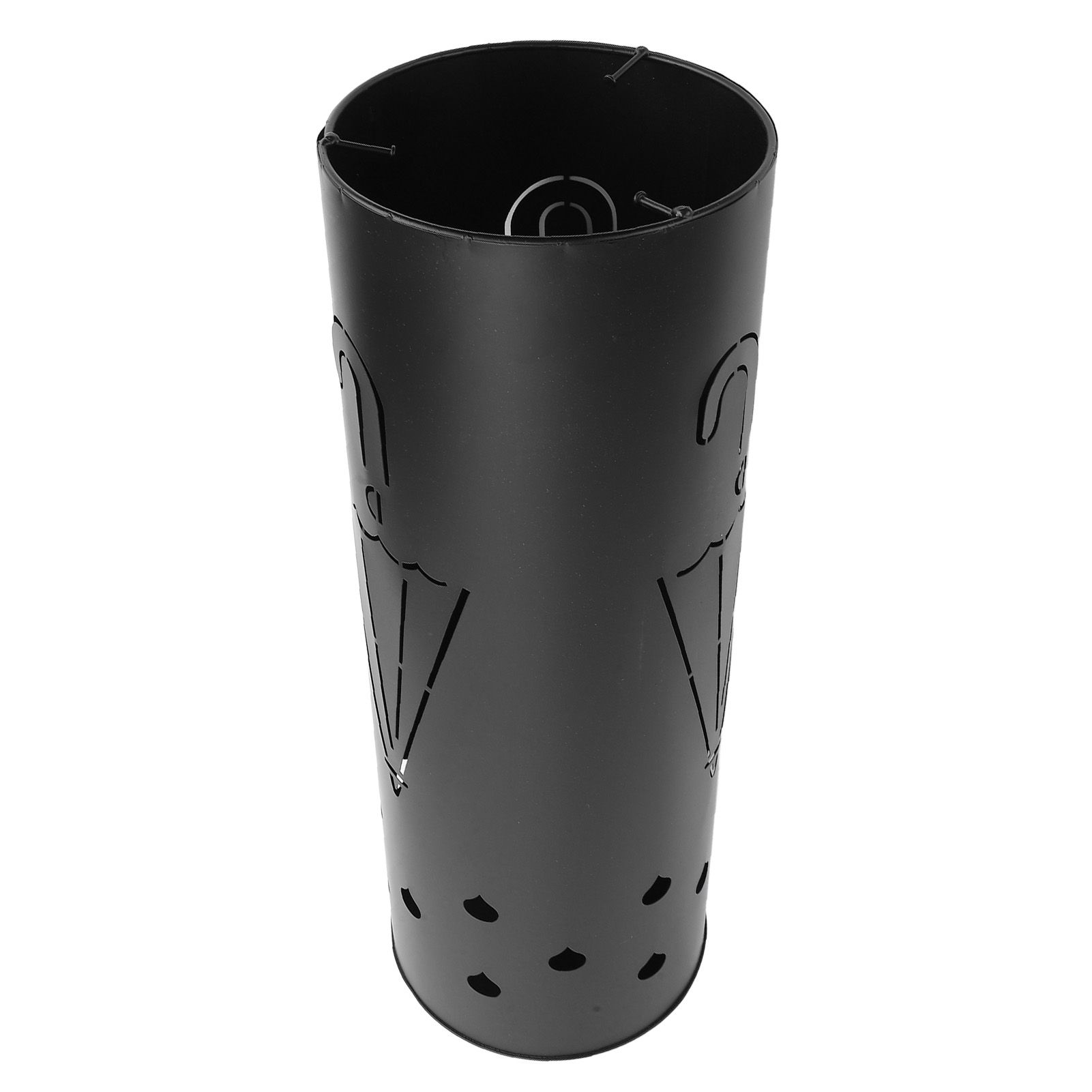 Umbrella Stand Rack Stable Anti Rollover Round Iron Metal Umbrella Holder for view 4