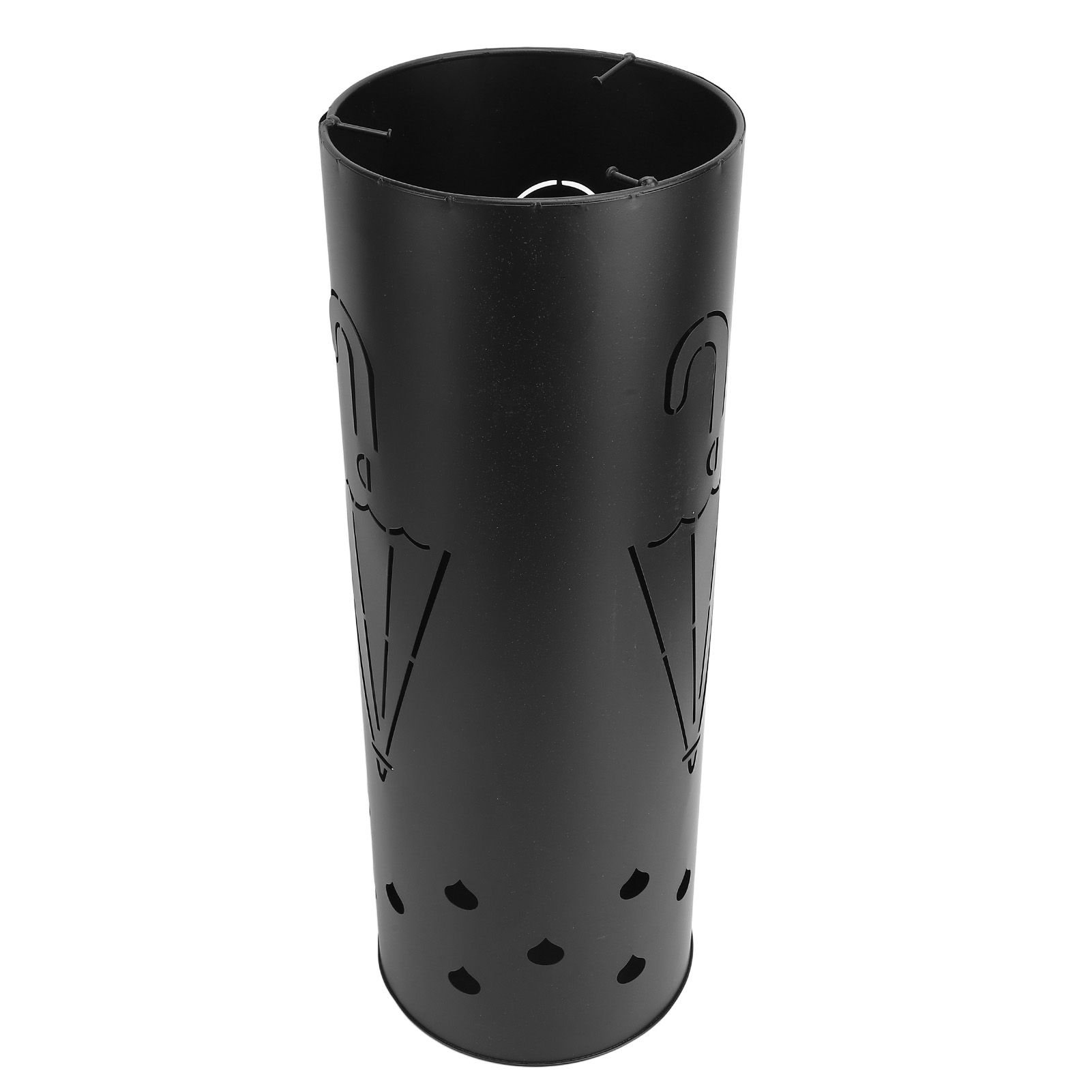 Umbrella Stand Rack Stable Anti Rollover Round Iron Metal Umbrella Holder for view 11