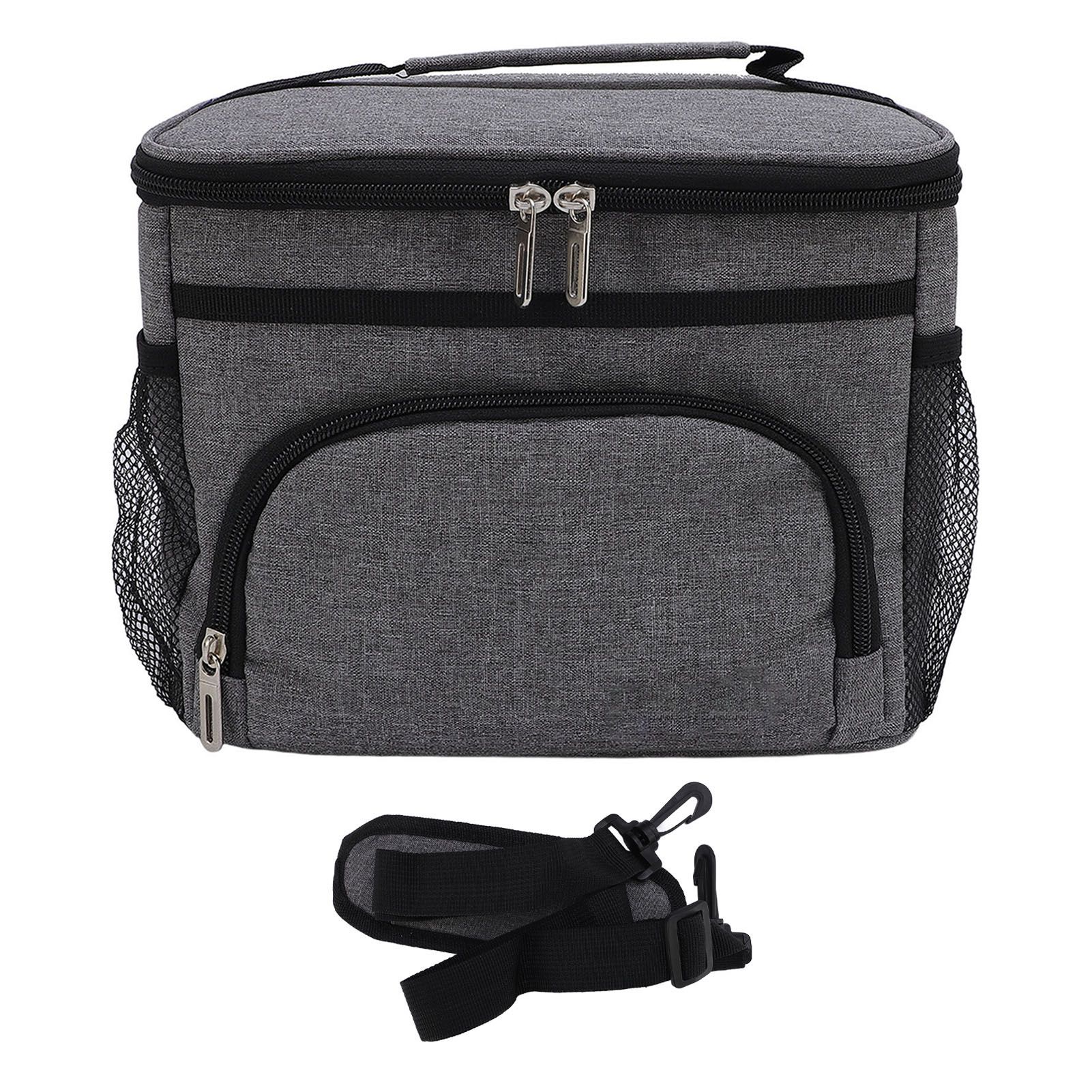 Reusable Lunch Box for Men Women Insulated Lunch Bag Leakproof Water Resistant view 3
