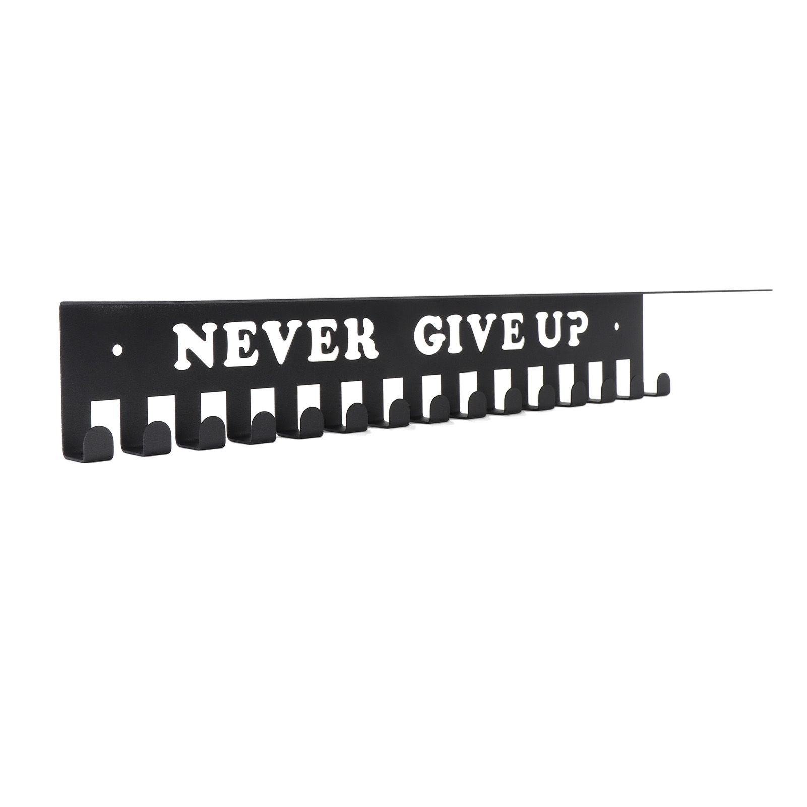 Medal Hanger Wall Mount Metal Multiple Hooks High Load Bearing Trophy Shelf view 4
