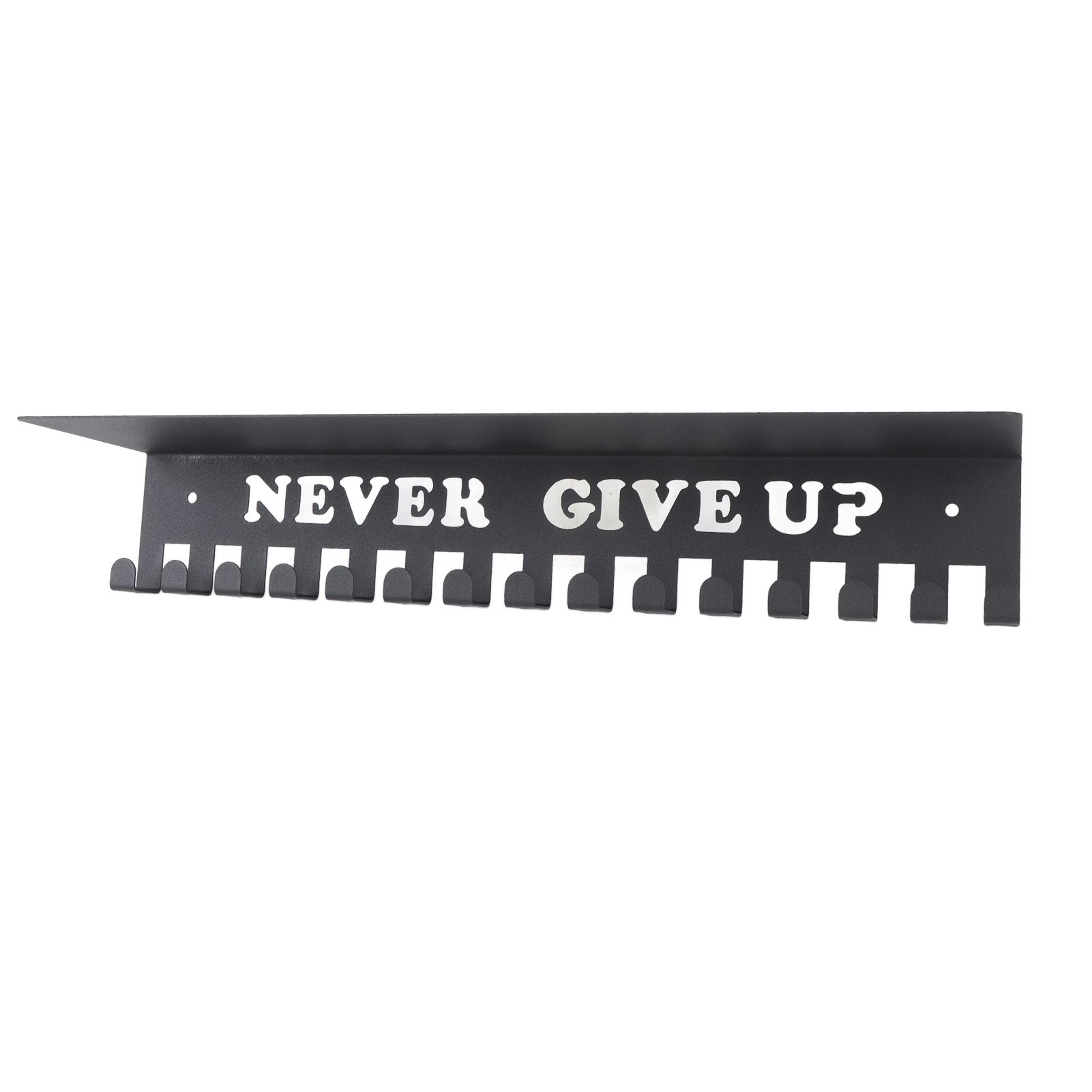 Medal Hanger Wall Mount Metal Multiple Hooks High Load Bearing Trophy Shelf view 12